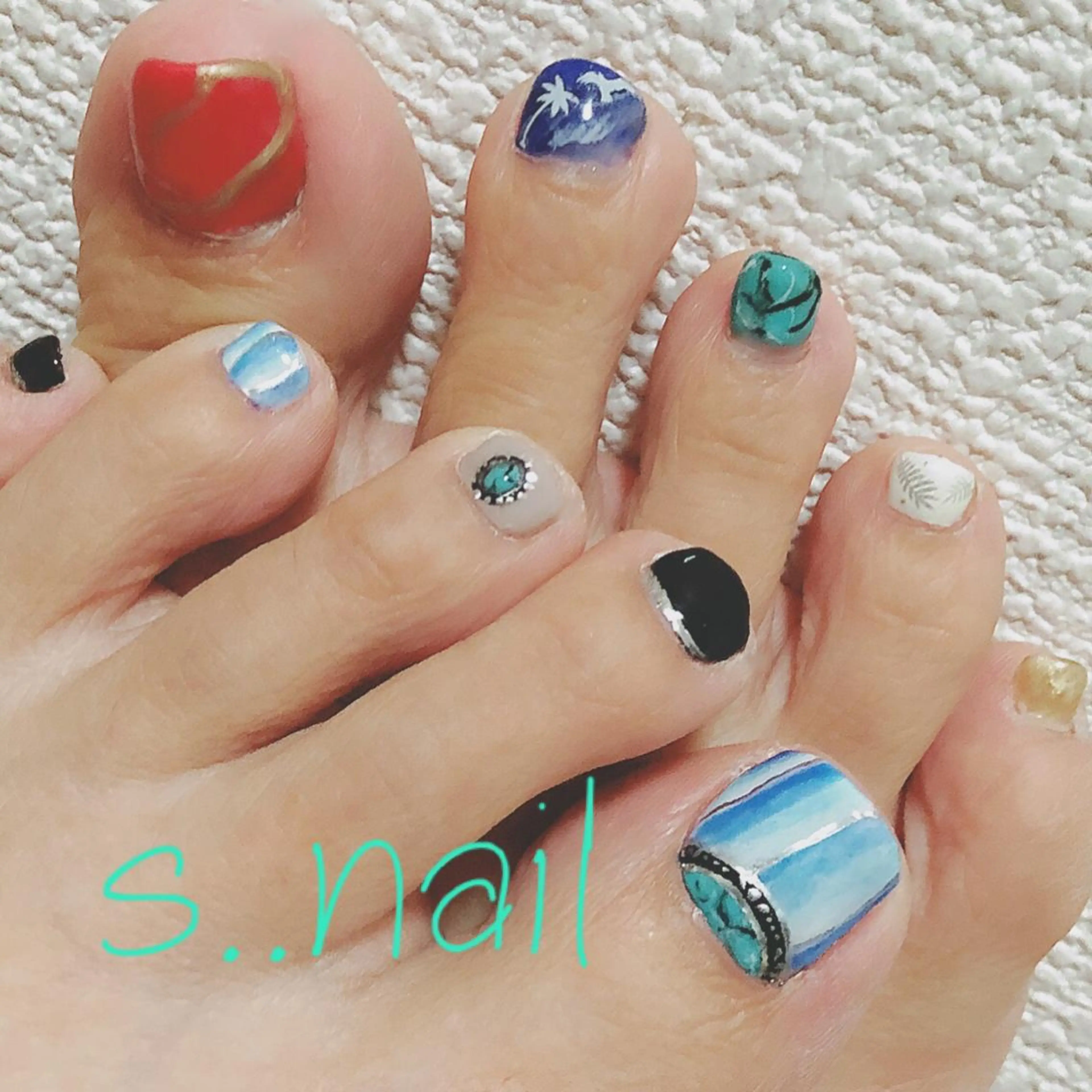 ネイル ハンドネイル フットネイル s..nail / MORITAのネイルデザイン