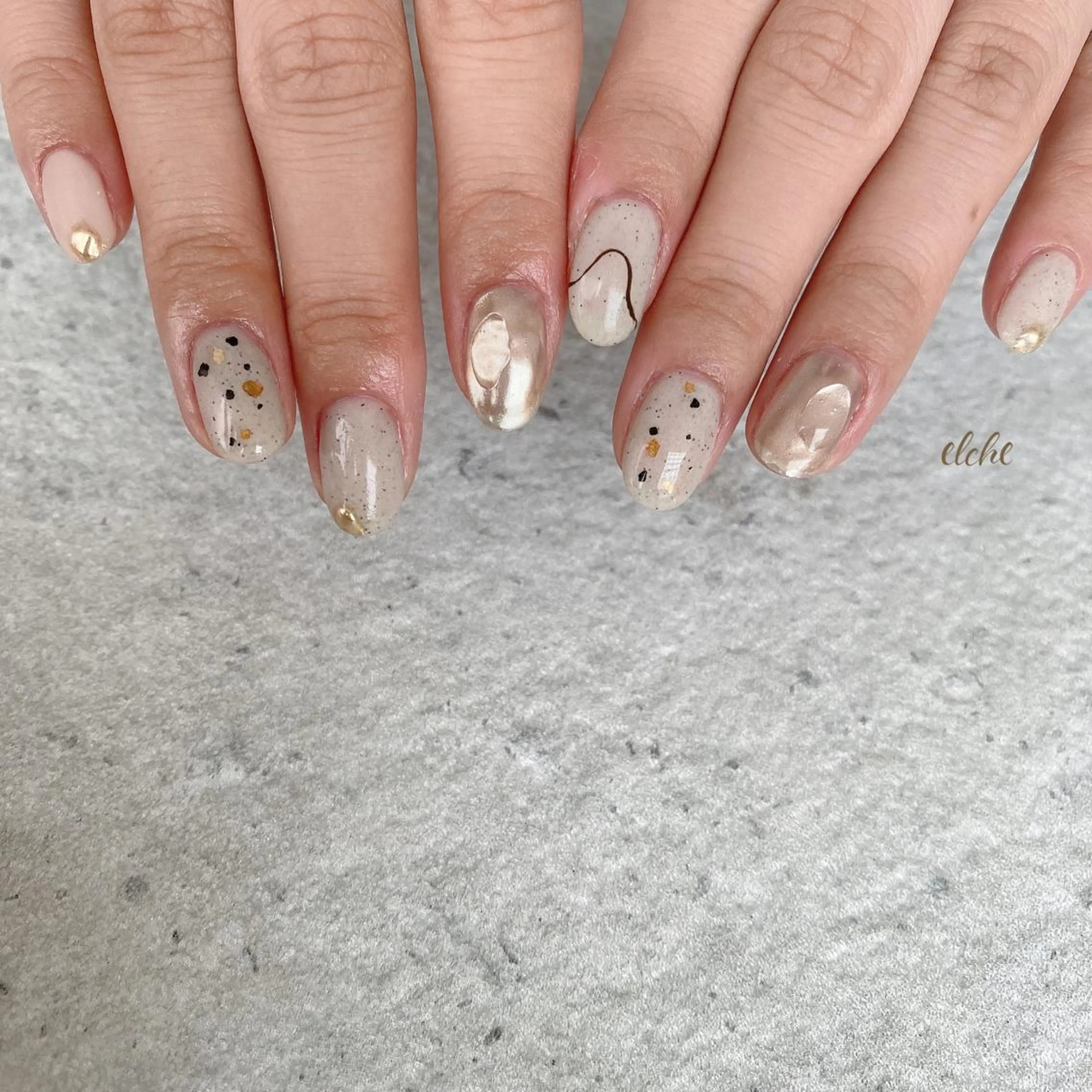 ネイル Rio 𓍼のネイルデザイン