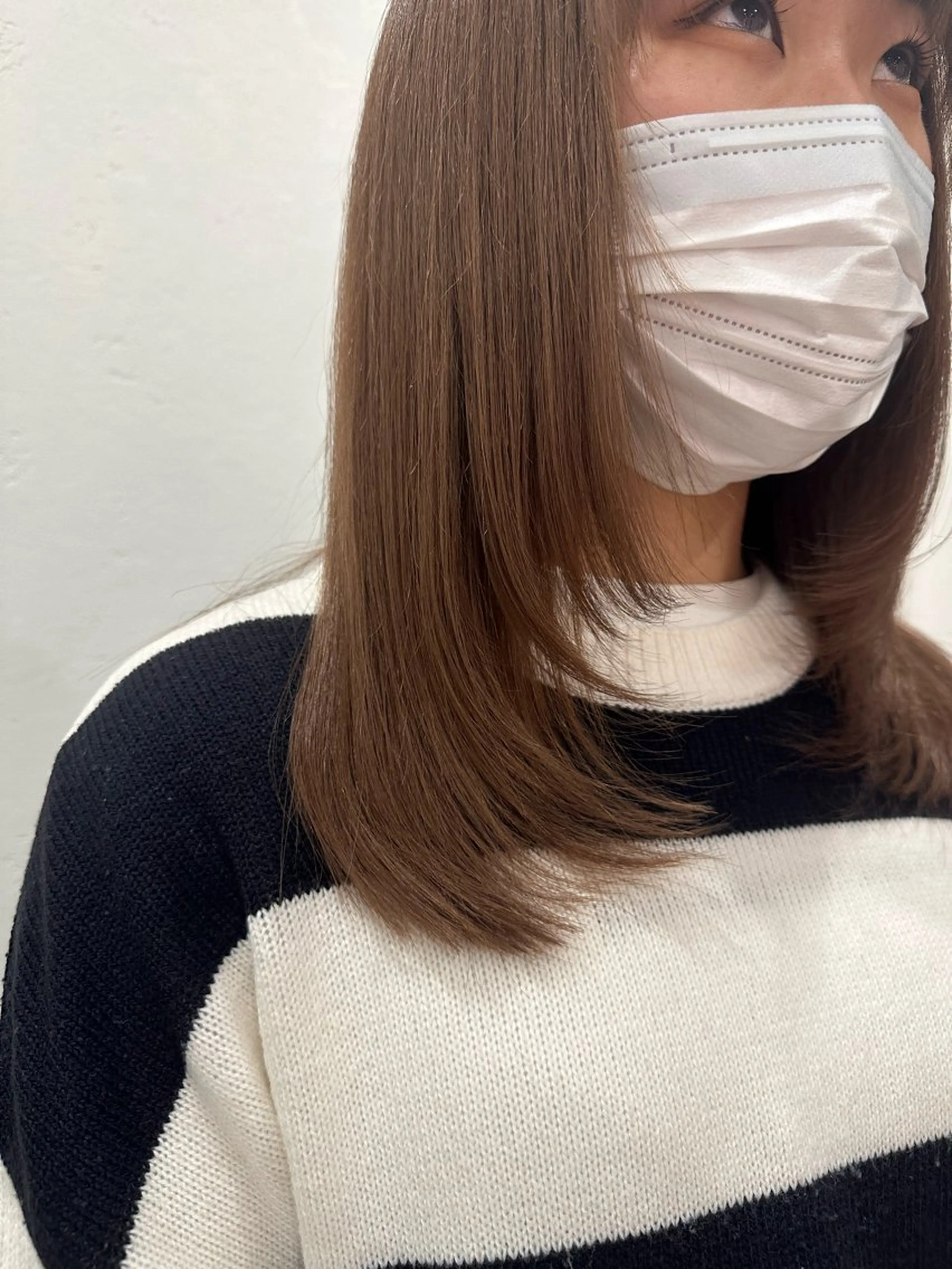 ミディアム レイヤーカット 【Lien】 AYUのヘアスタイル