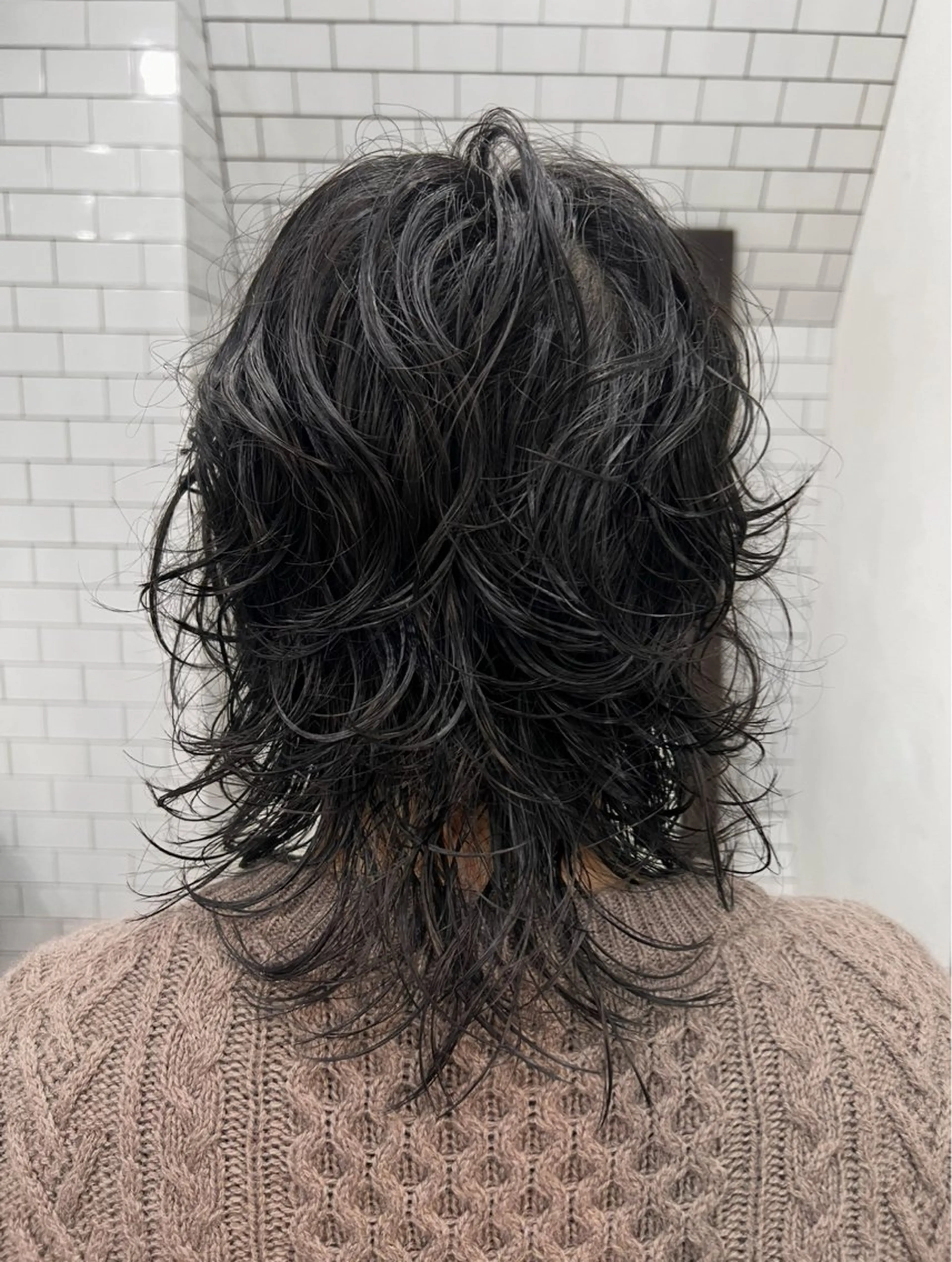 ショート 紙屋町ショート /ボブ　パーマ河内蓮のヘアスタイル