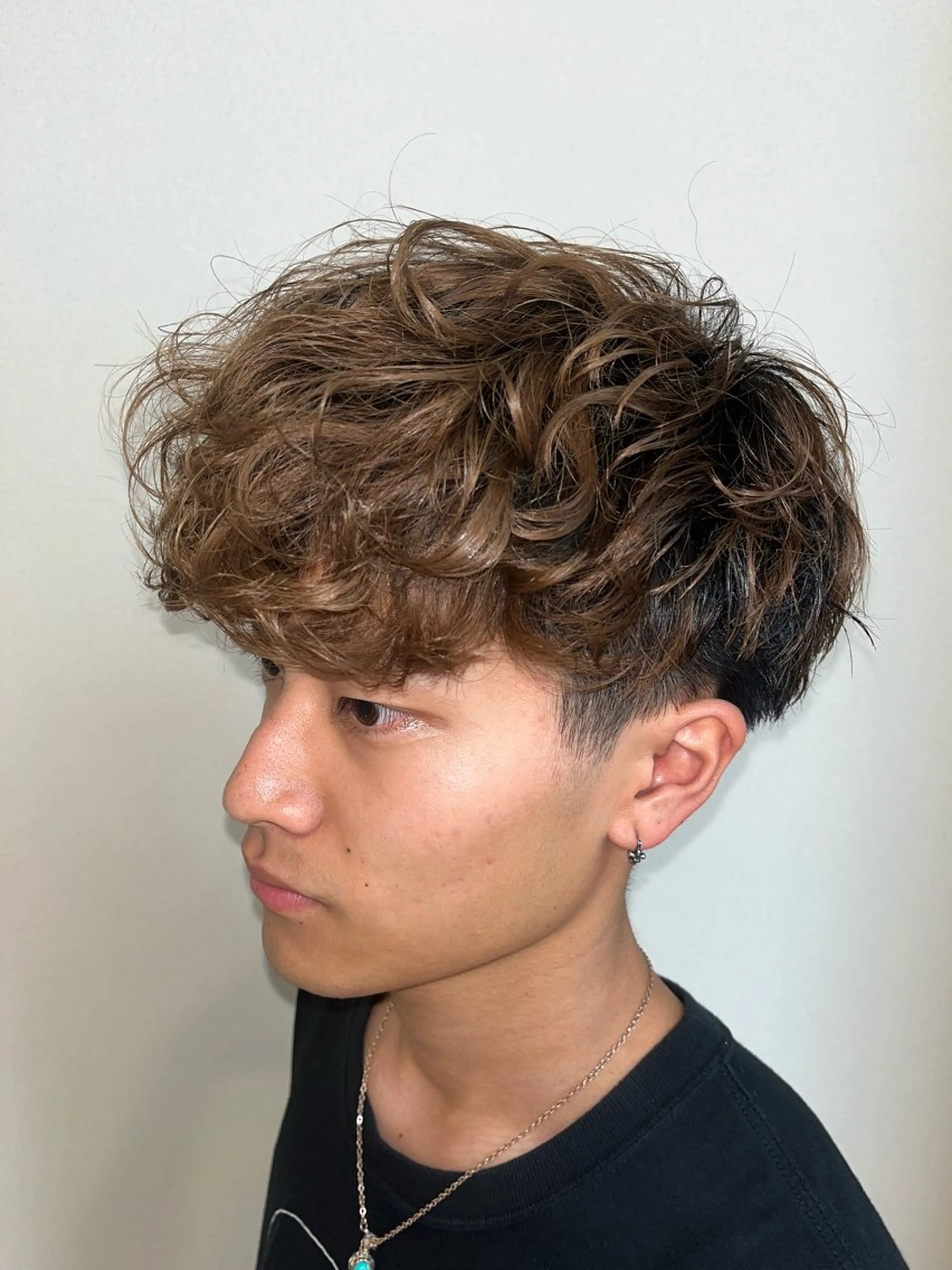 パーマ メンズ AITOKYOアキラ 渋谷/縮毛/パーマのヘアスタイル