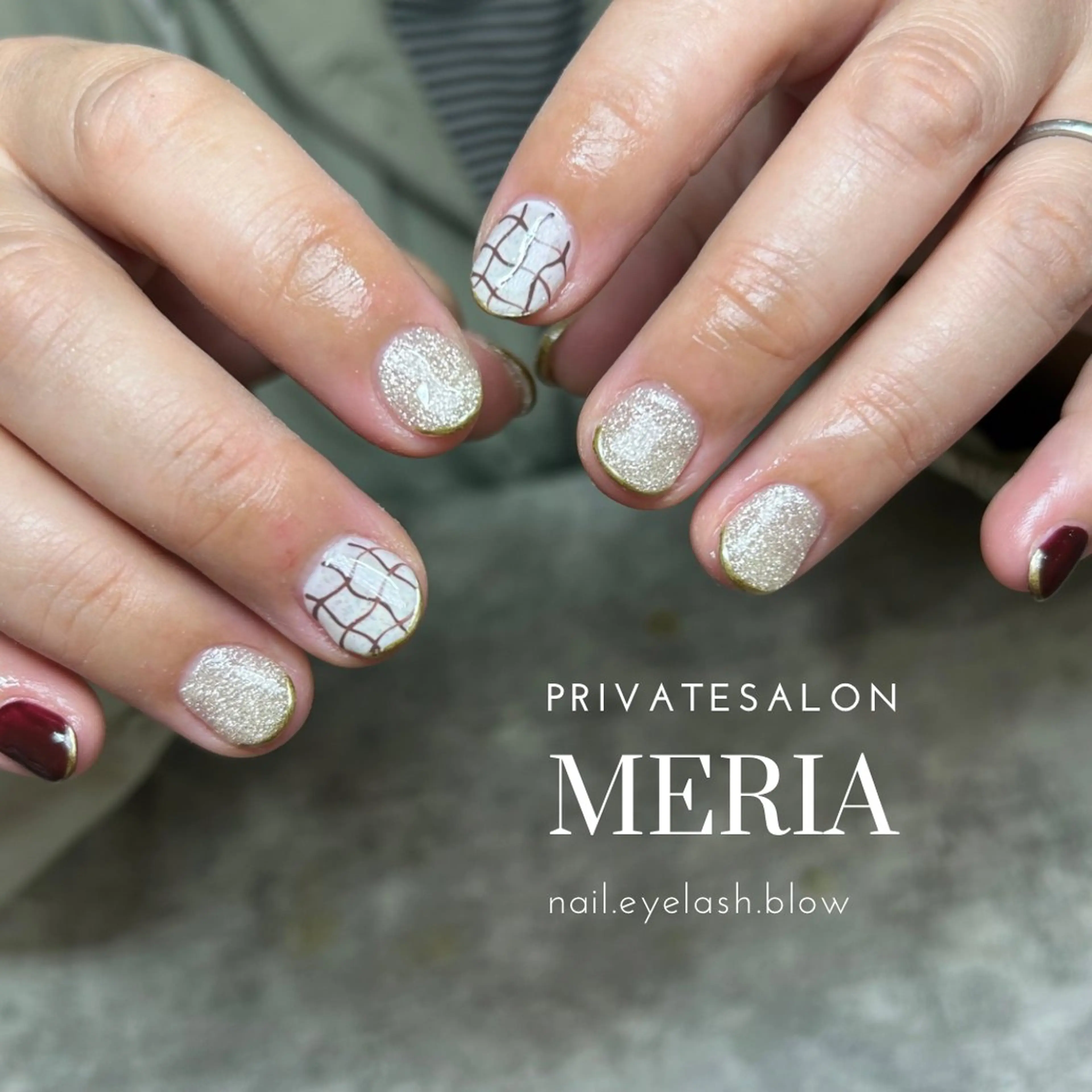ネイル ビューティーサロン meriaのネイルデザイン