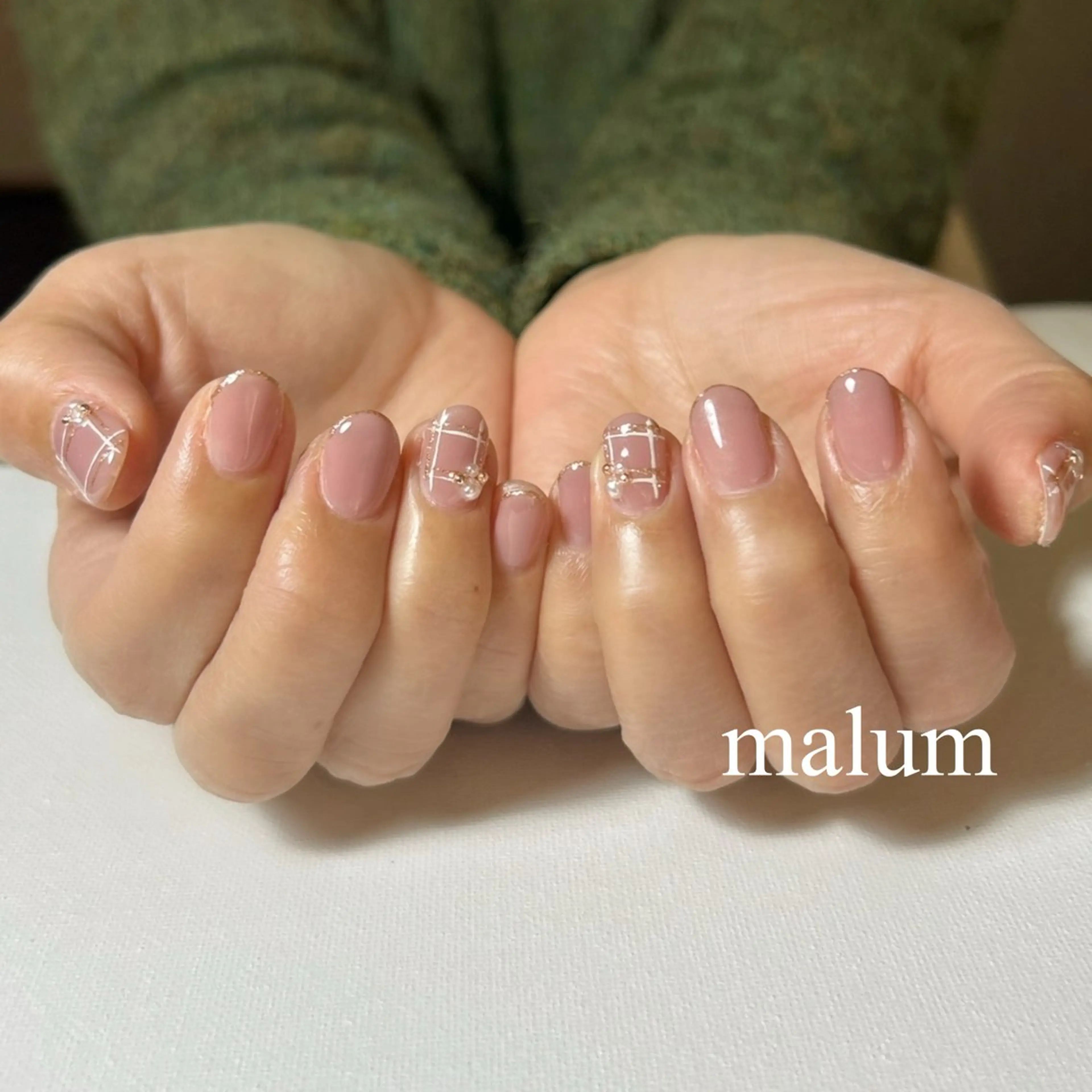 ネイル ハンドネイル malum nailのネイルデザイン
