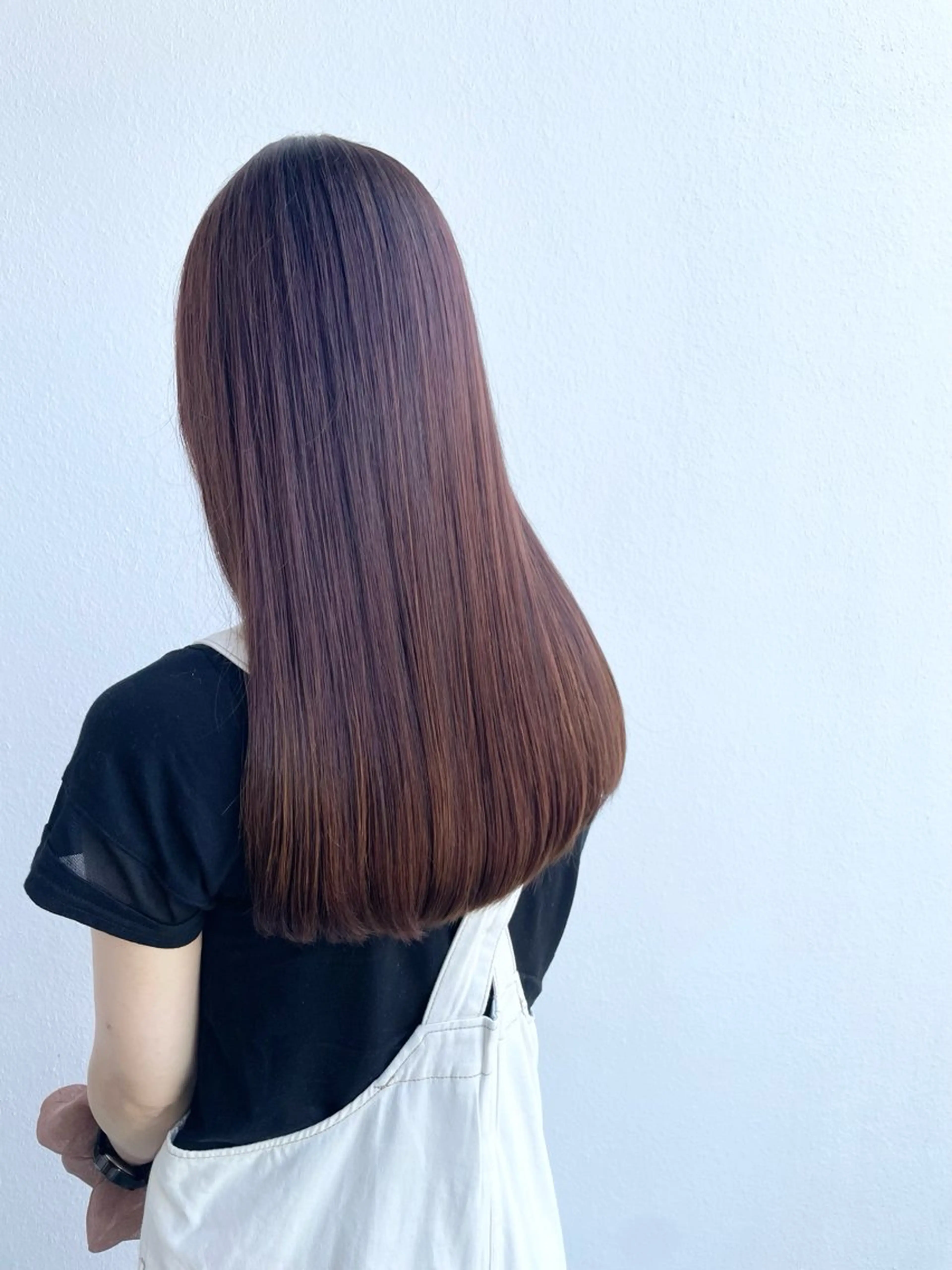 ロング カラー パライソ竜美丘店 中根 奈緒のヘアスタイル