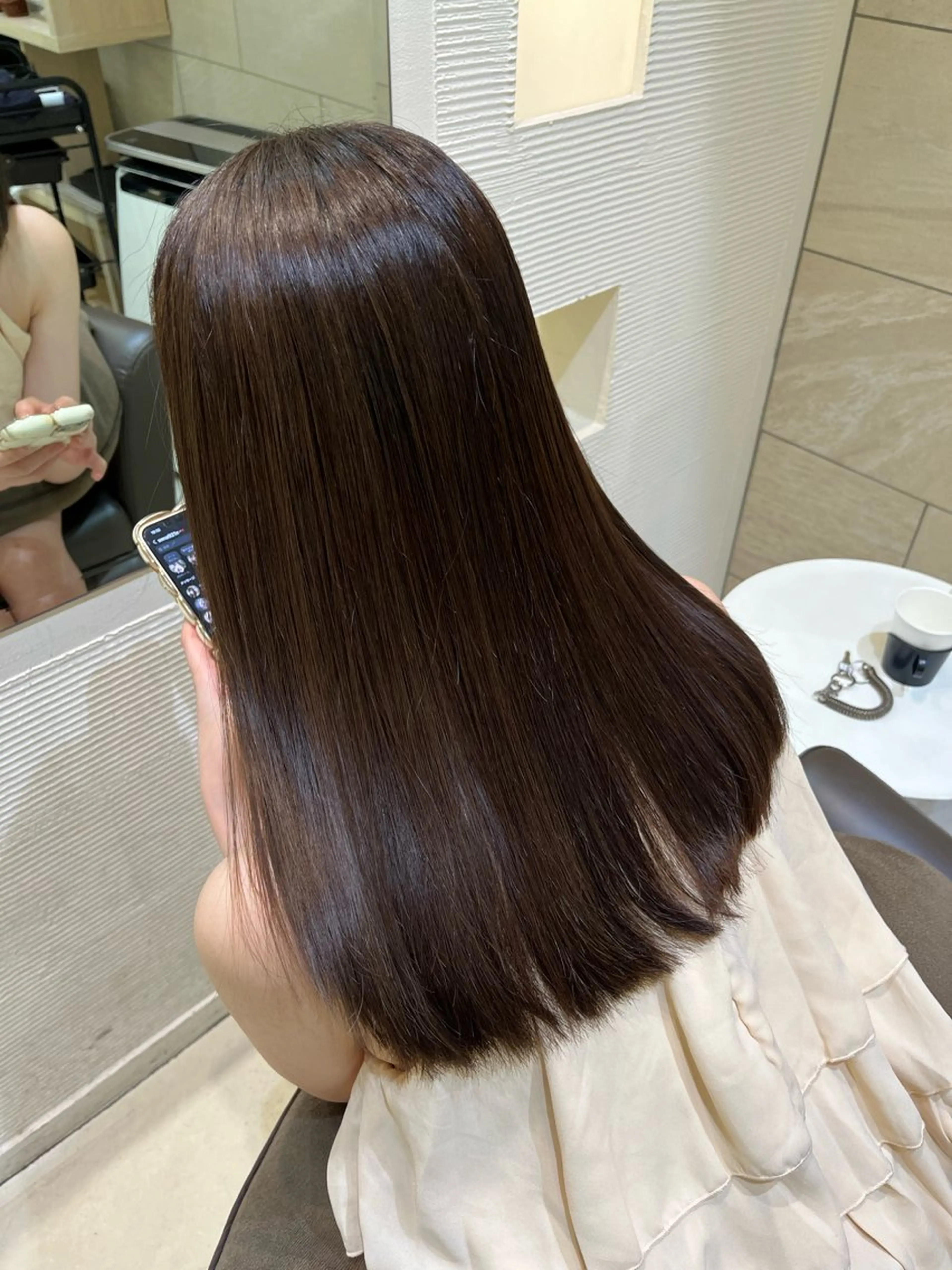 セミロング カラー ヘアアレンジ 美容師×メイク💍 ⌇銀座のその他イメージ