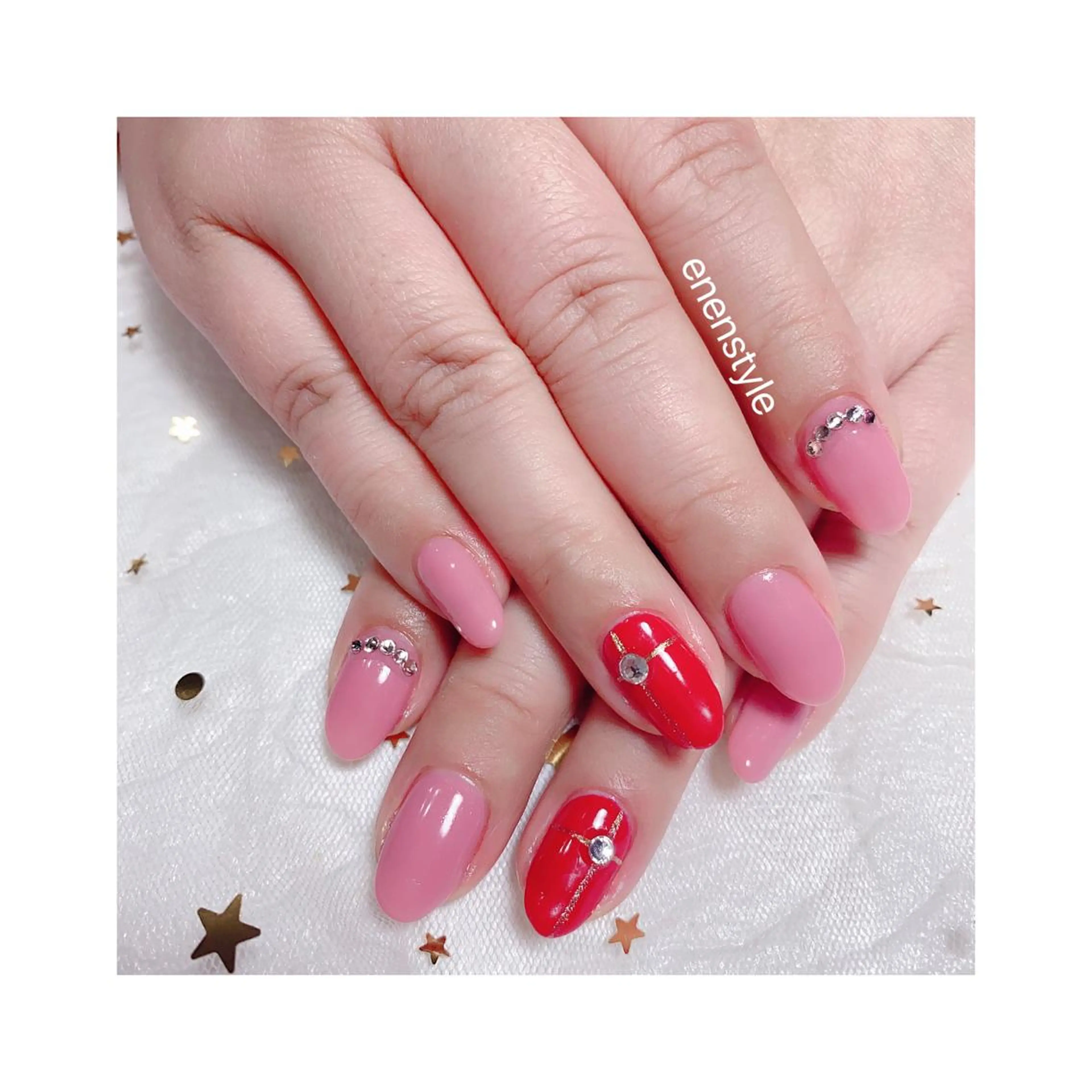 ショート ネイル ジェルネイル ニュアンスネイル オフィスネイル ワンカラーネイル パラジェル 👑enen style👑のネイルデザイン