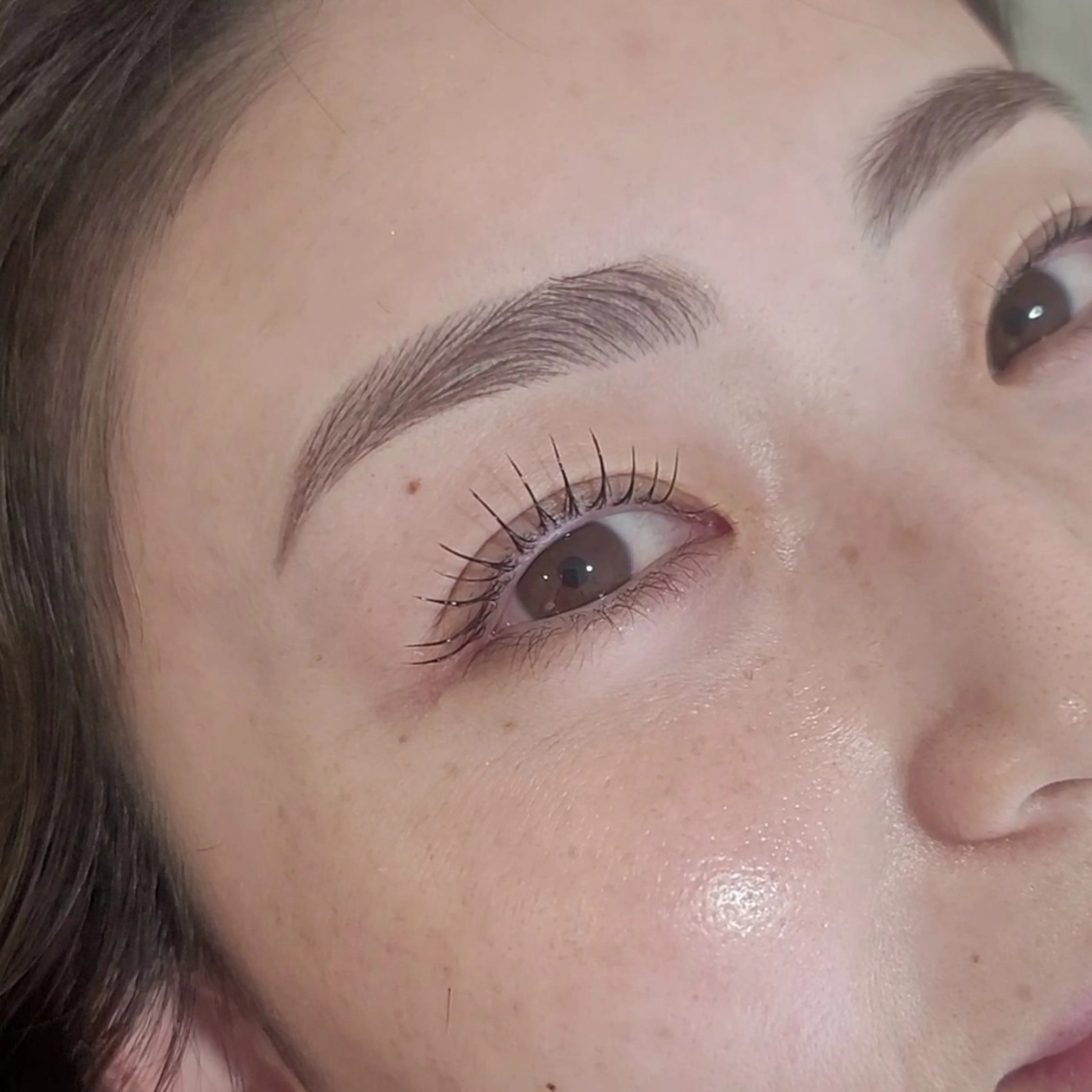 パリジェンヌラッシュリフト➕アイブロウWAXの写真