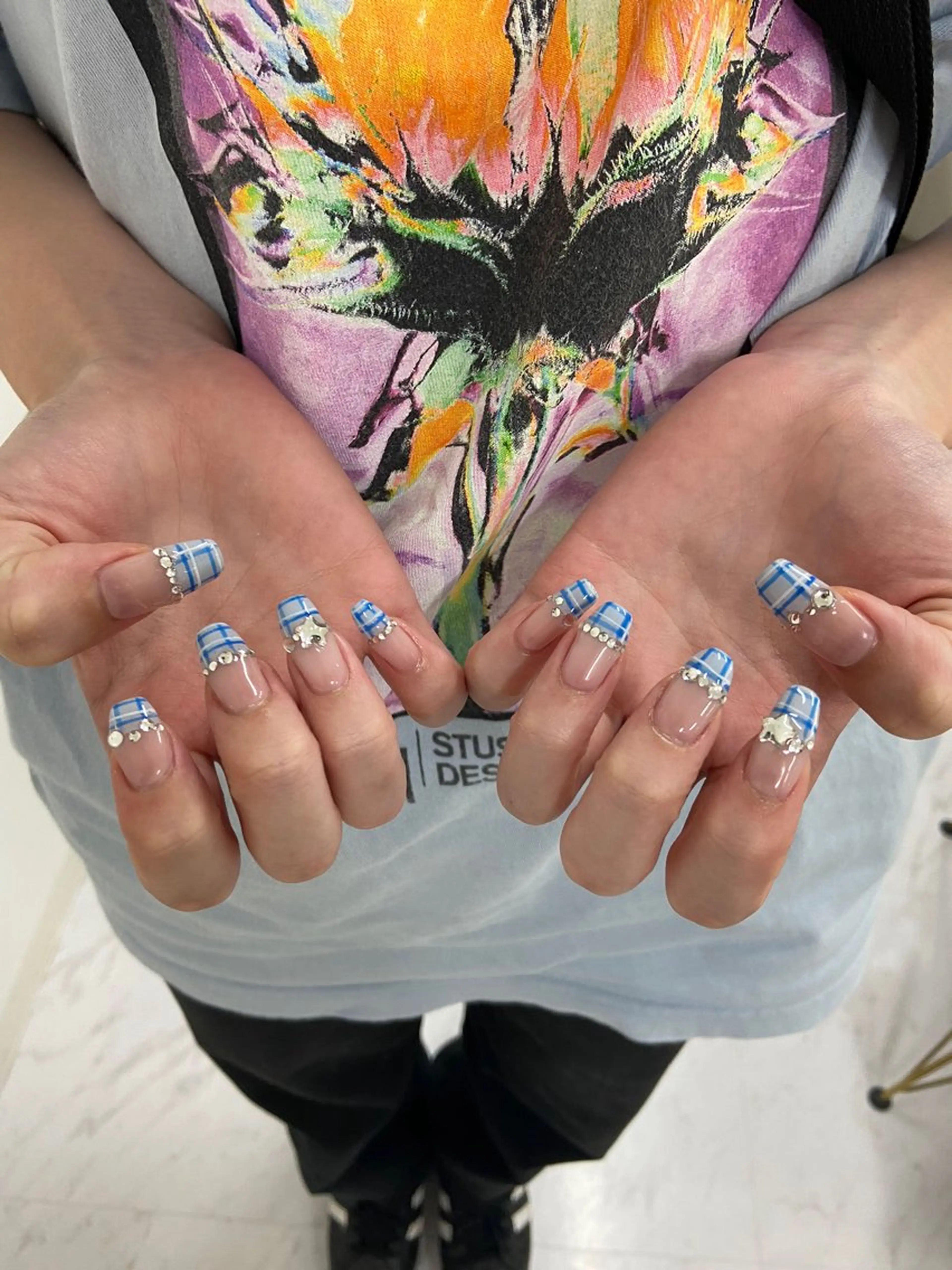 ネイル ハンドネイル HIKARI 4uまつ毛ネイルのネイルデザイン