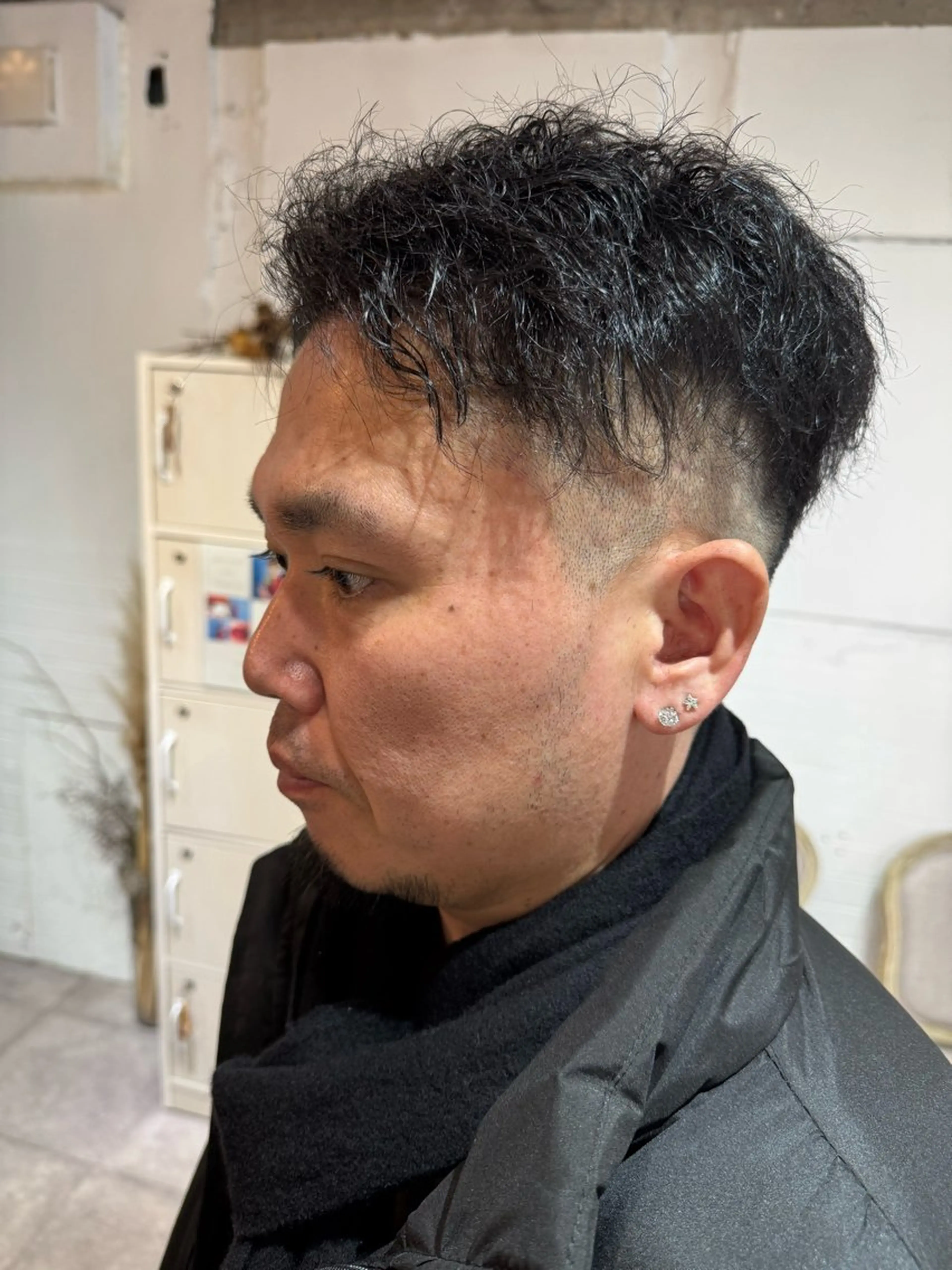 ショート パーマ ツイストパーマ カット パーマ ボブウルフ／ボブ Satsuki【名駅のヘアスタイル