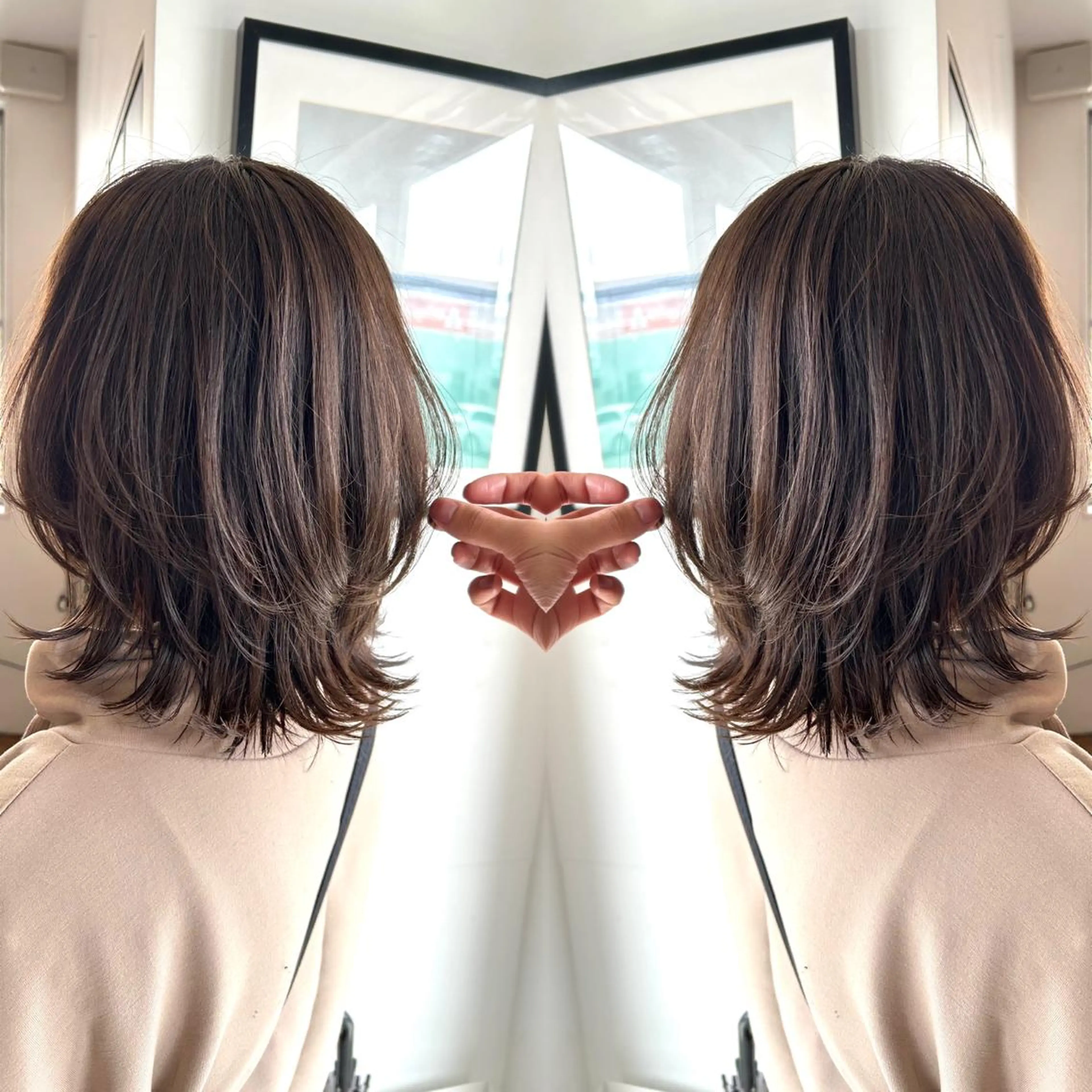 ミディアム カラー 神山 大樹✂︎宇都宮江曽島のヘアスタイル