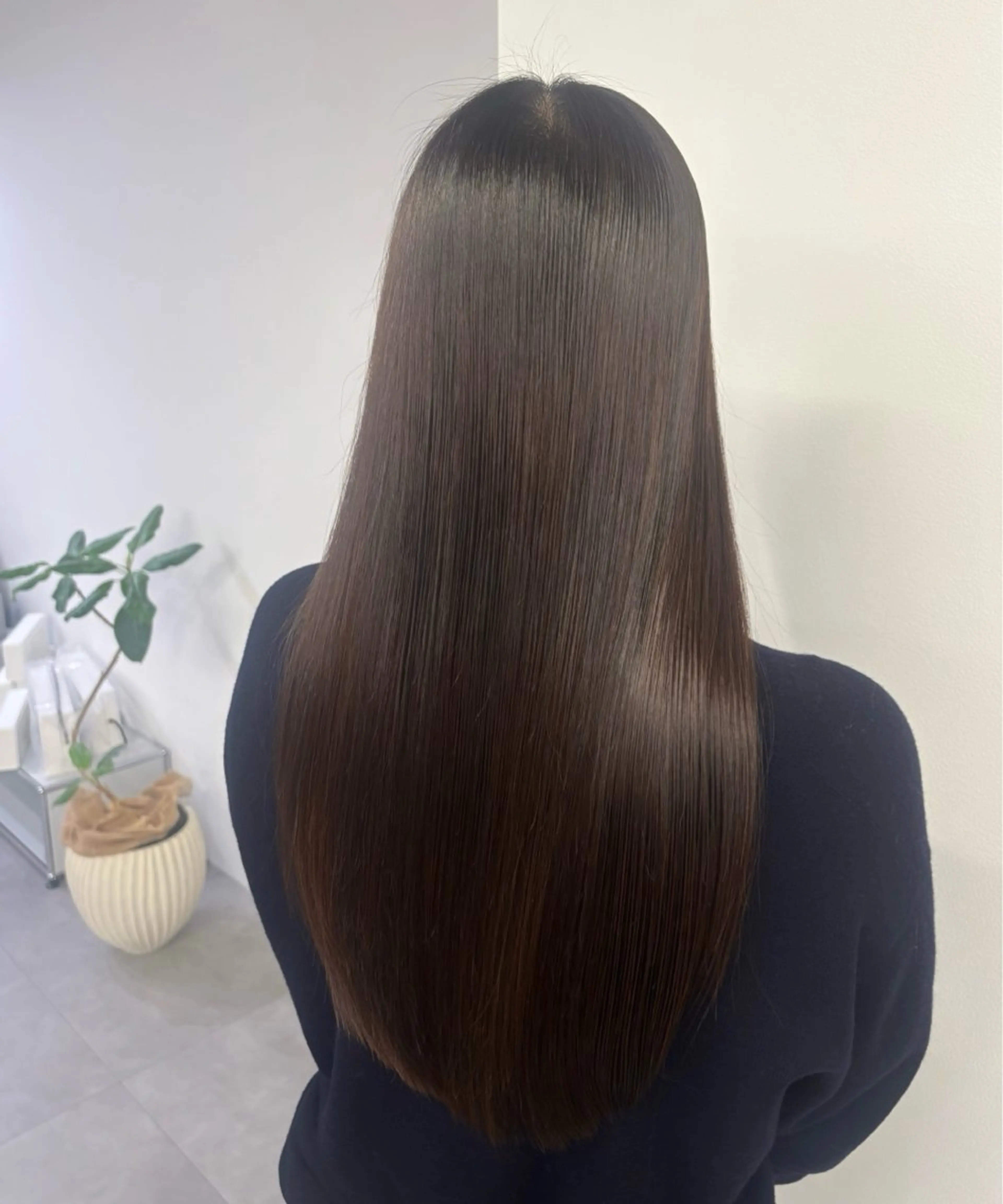 ロング 髪質改善 縮毛矯正 カラーモデル募集/ 小山栞のヘアスタイル