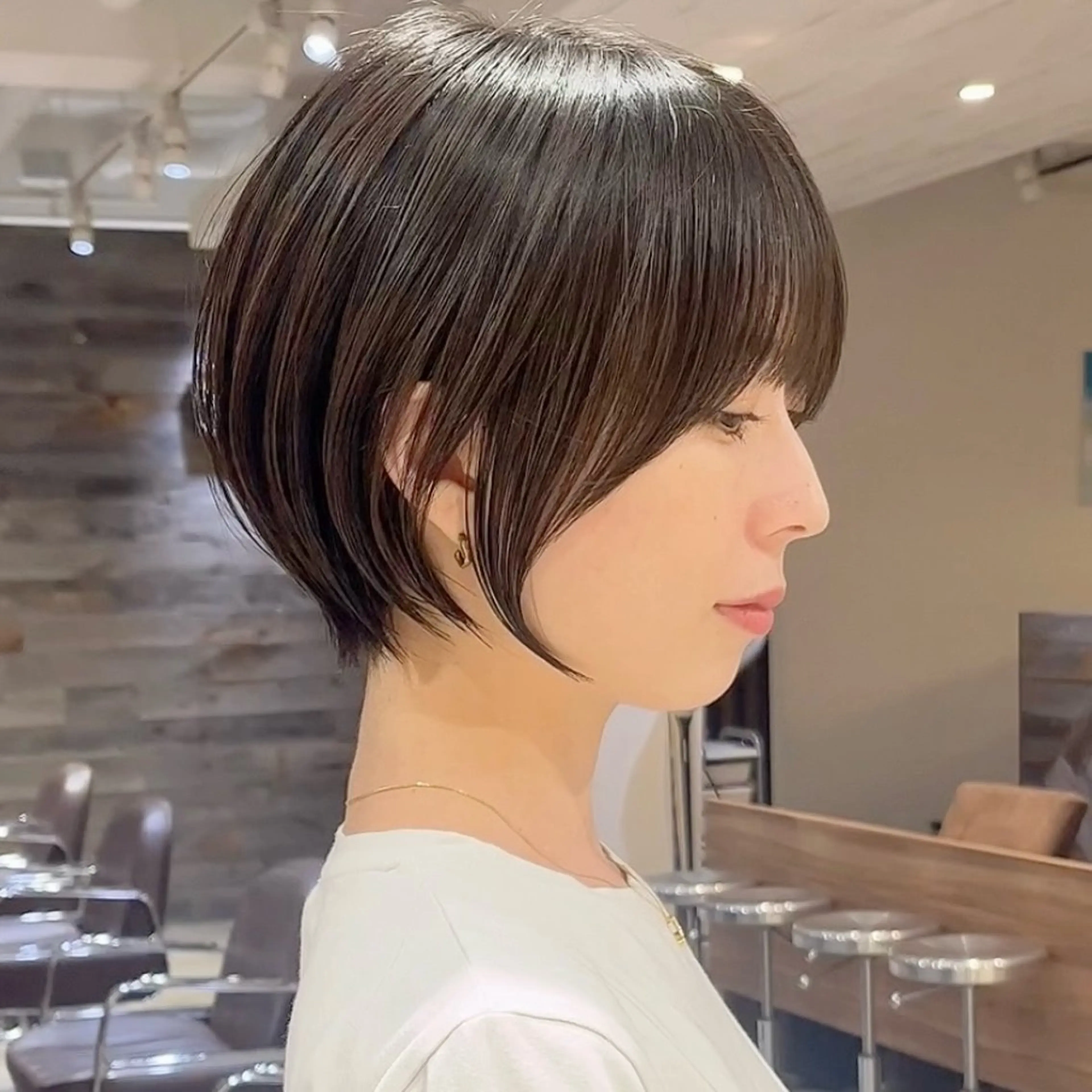 ショート ボブ／アンニュイ 🌷しだひめな🌷のヘアスタイル