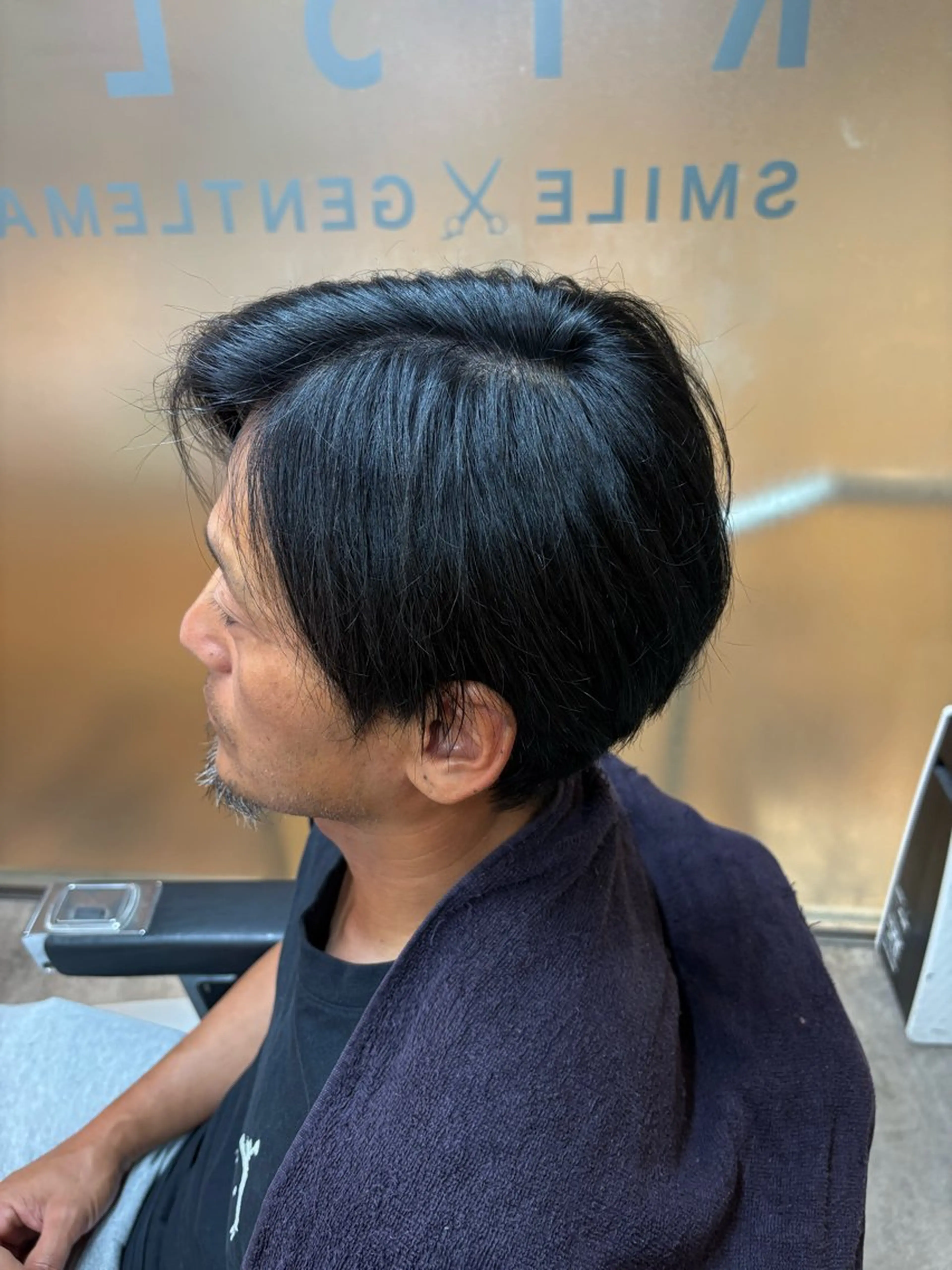 白髪染めの写真