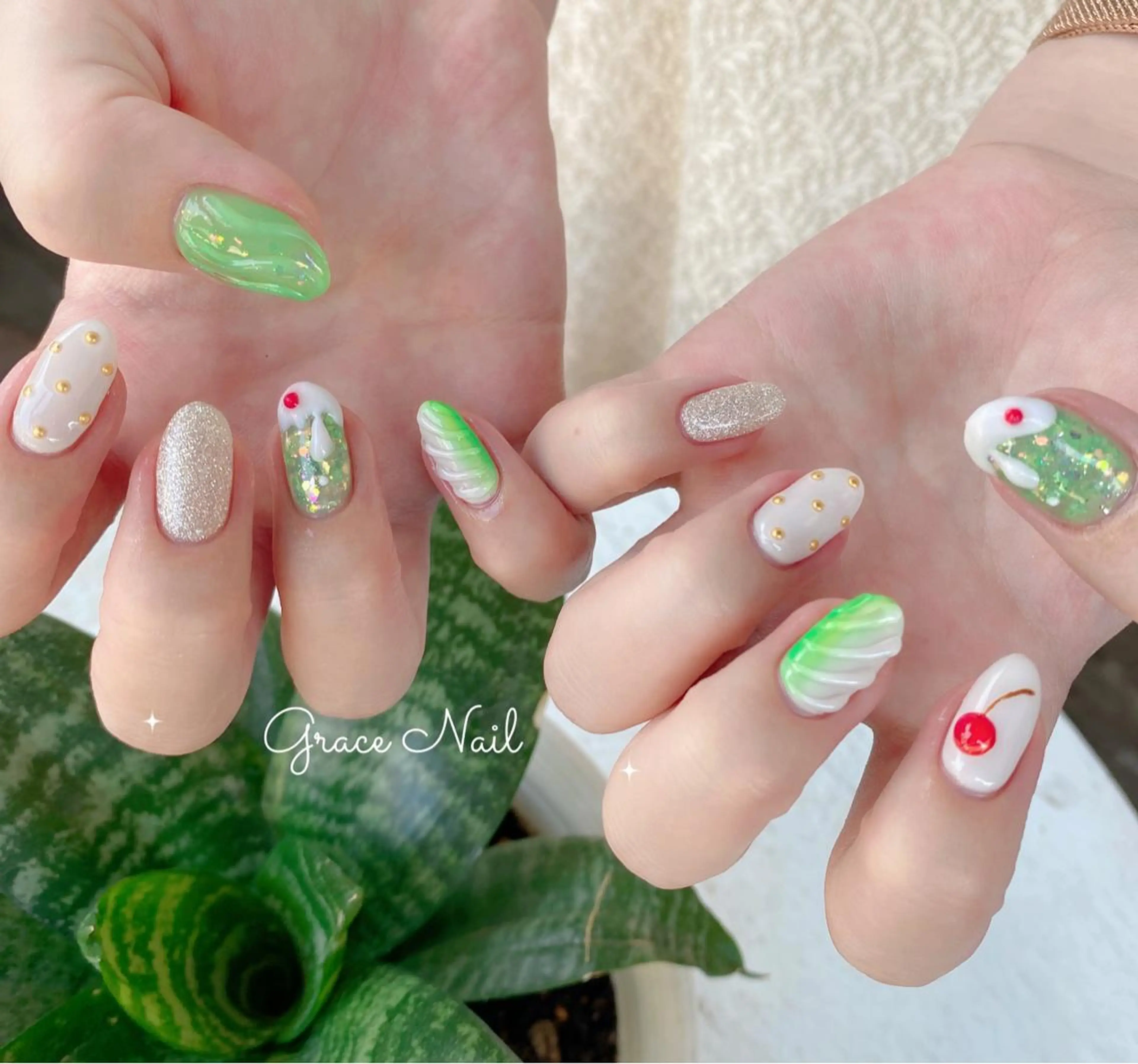 ネイル ☆*。Grace Nail。*☆のネイルデザイン