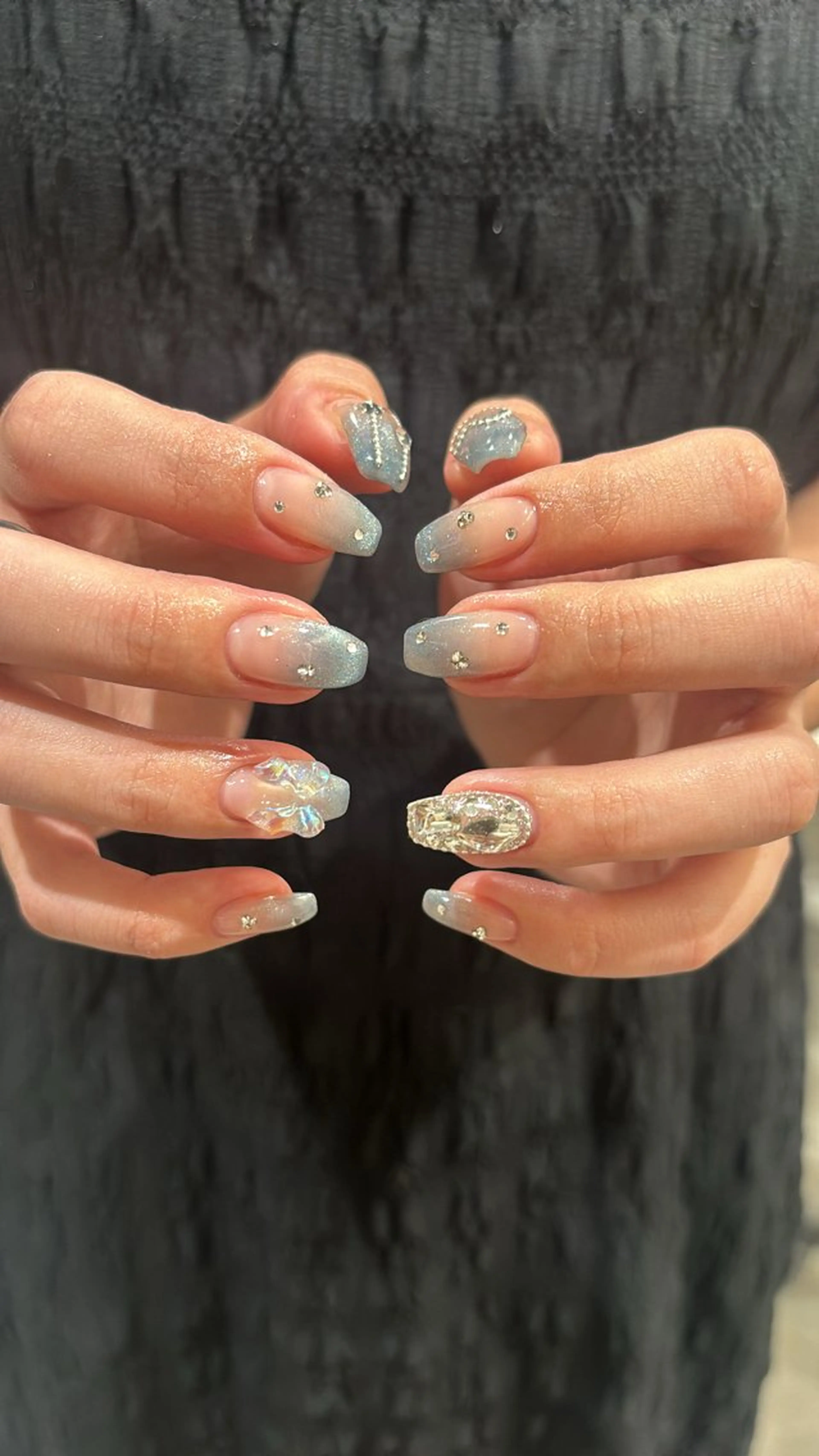 ネイル マグネットネイル ハンドネイル tote. airiのネイルデザイン