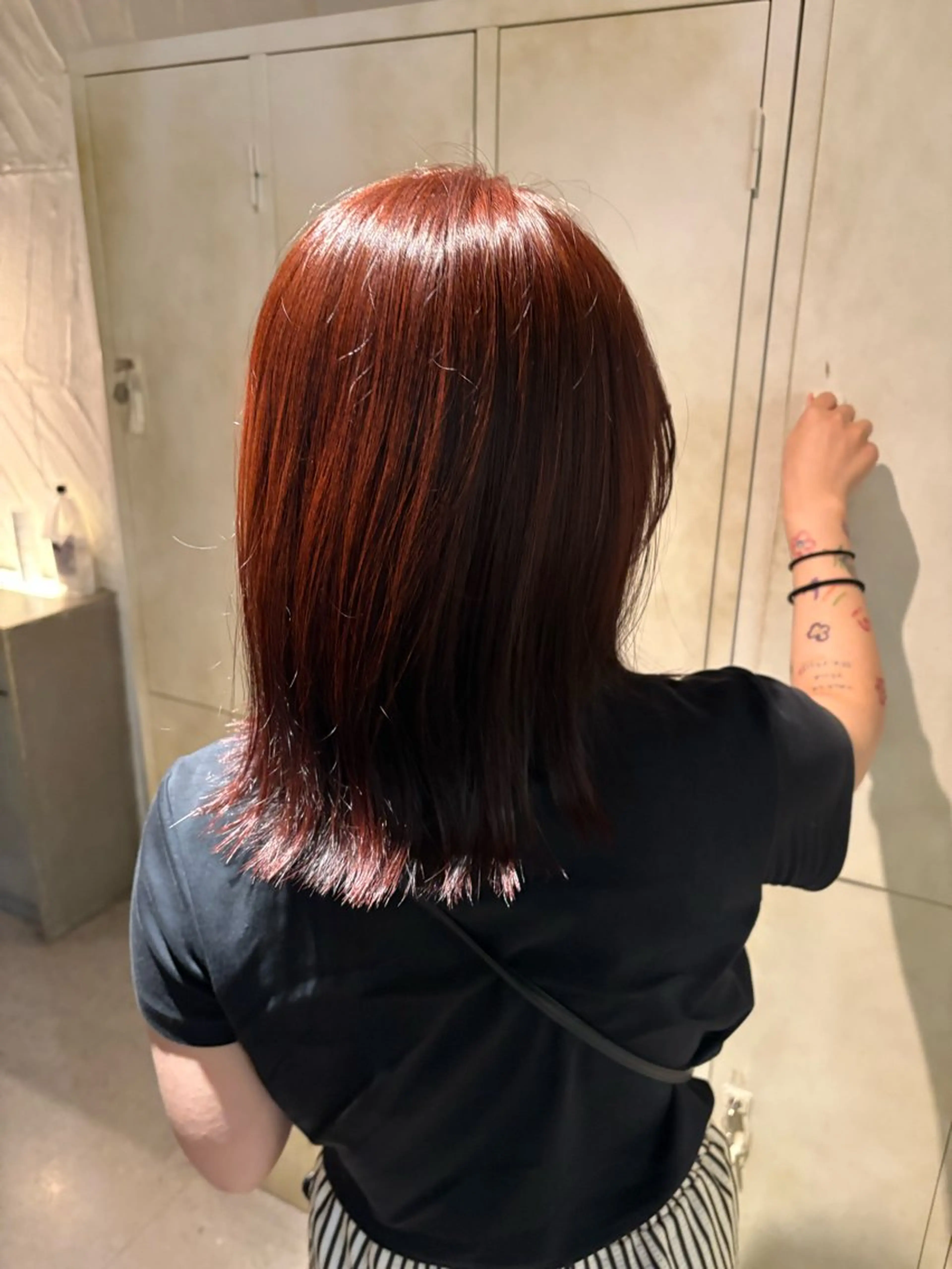 🍓平日限定🍓✨ダメージレス透明感✨イルミナカラー×似合わせカット＋クイックトリートメントの写真