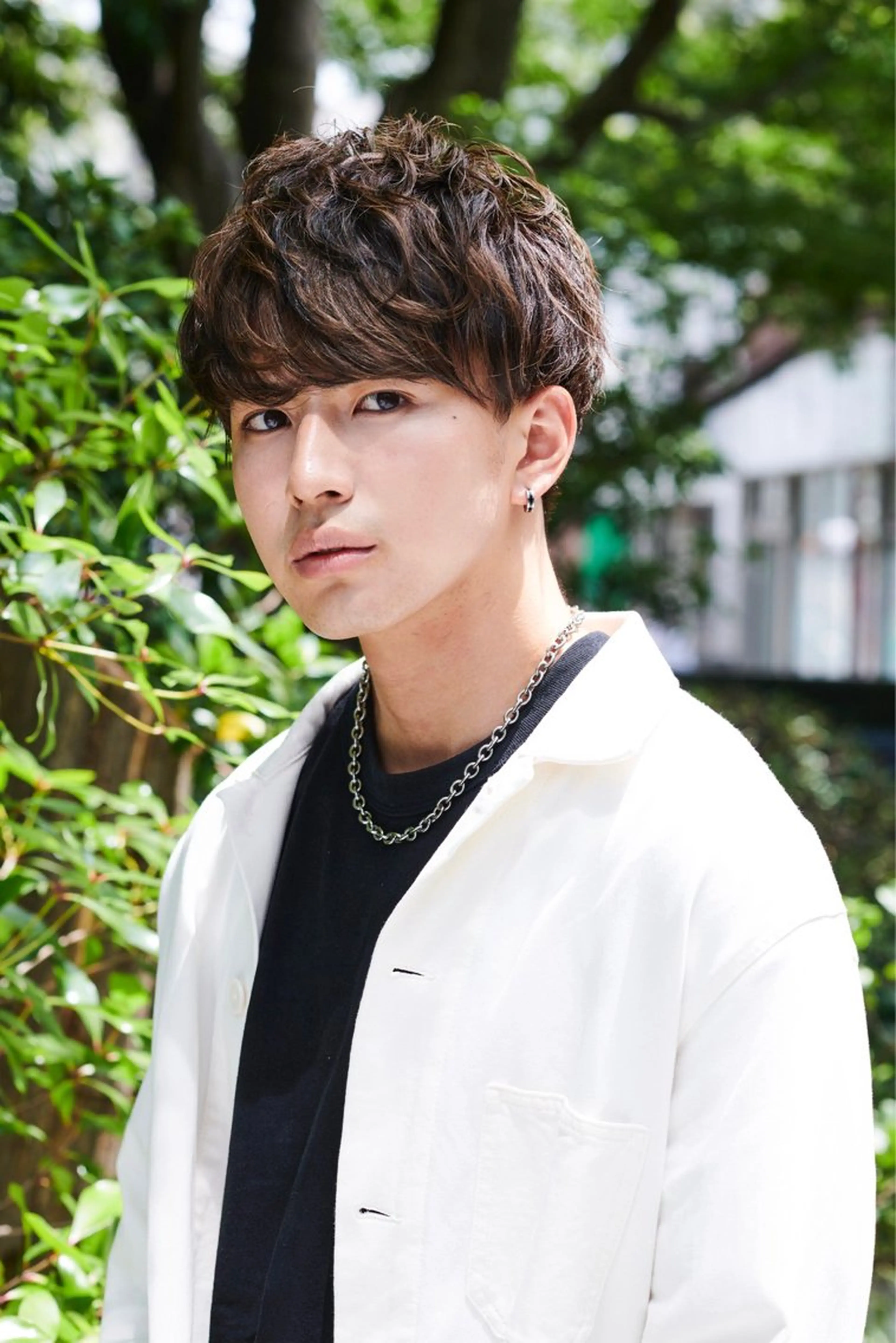 ショート メンズ 透明感カラー 板橋 島村美咲のヘアスタイル