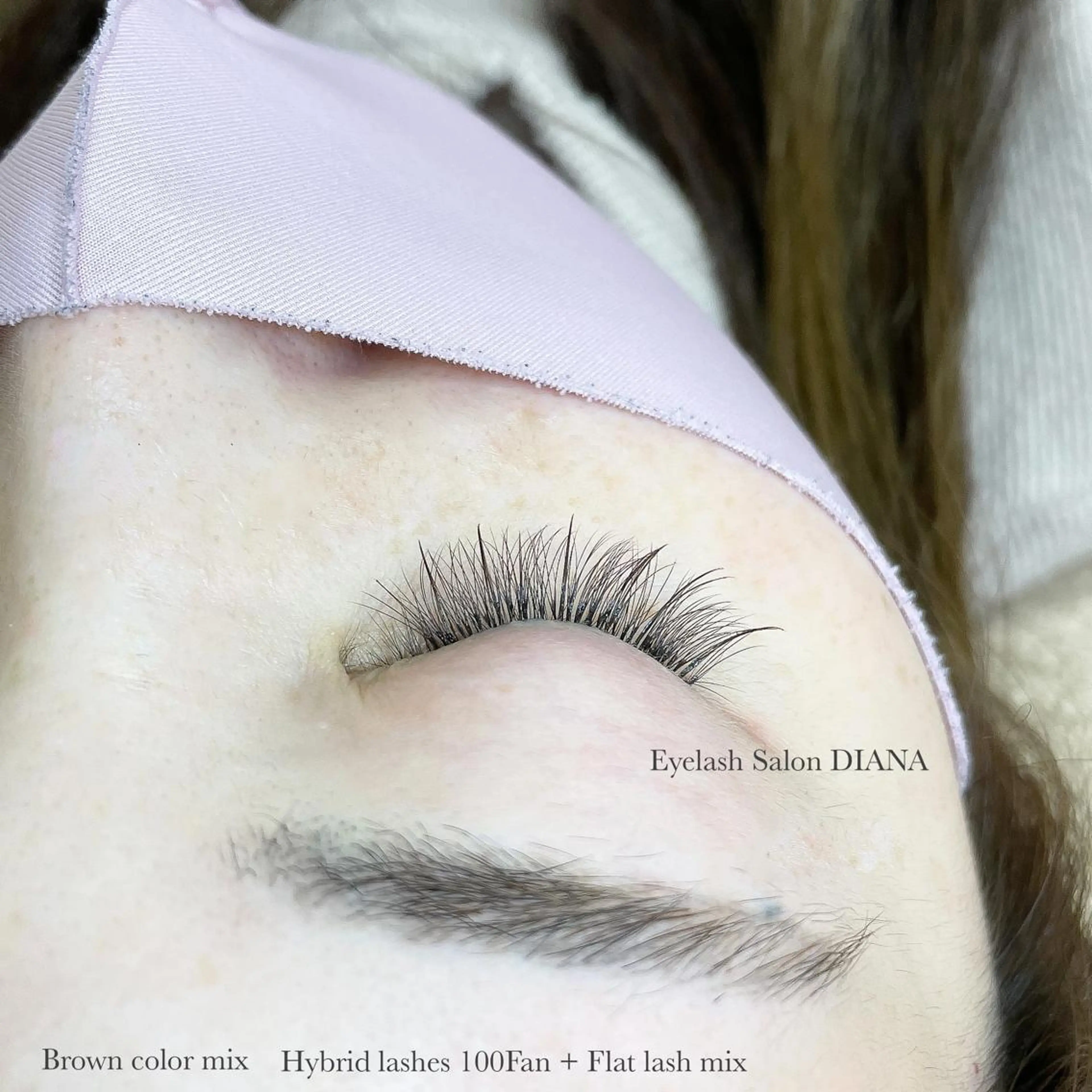 マツエク・マツパ フラットラッシュ ワンホンマツエク DIANA ·͜· Hamadaのマツエク・マツパデザイン