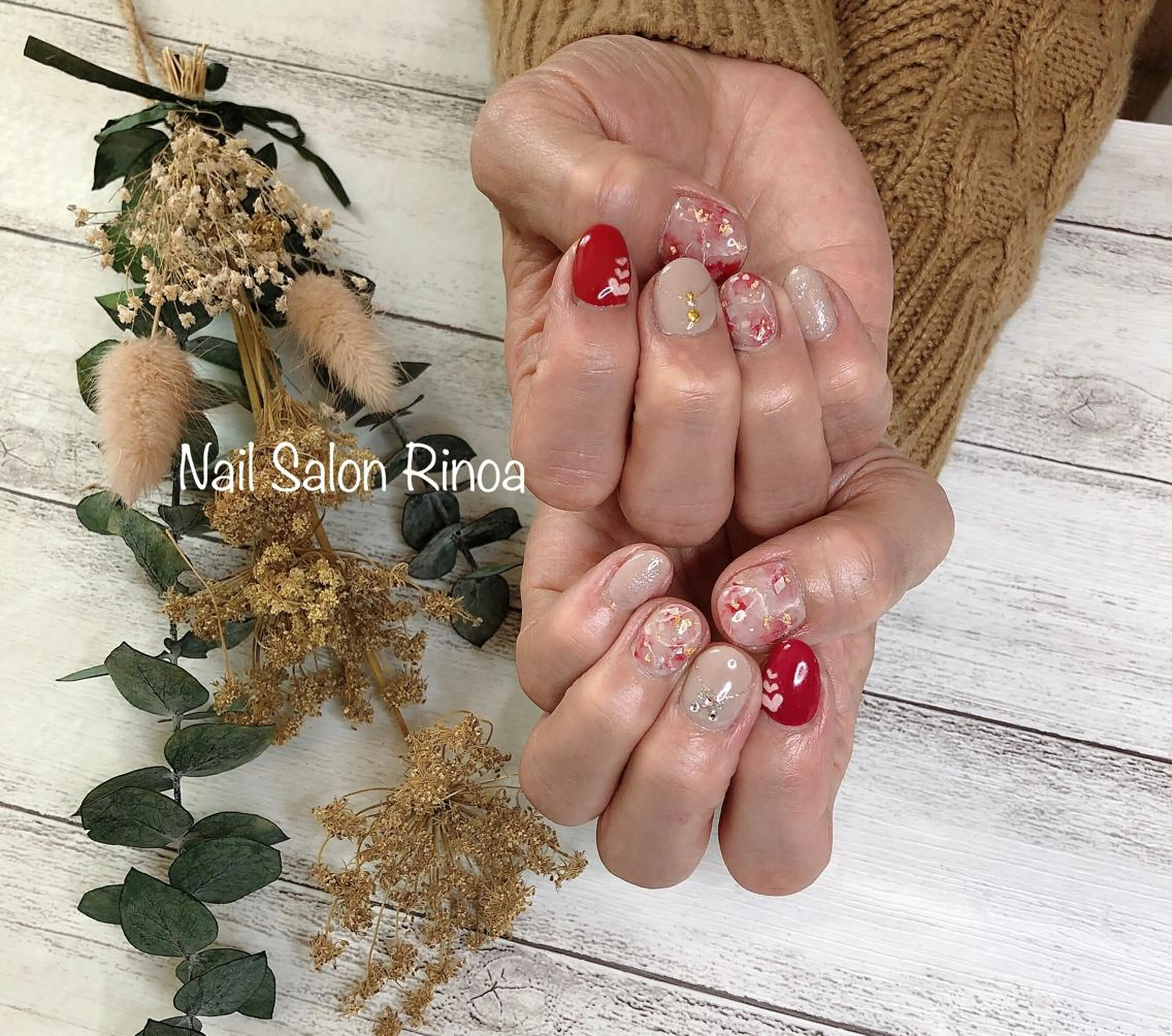 ネイル Nail Salon Rinoaのネイルデザイン