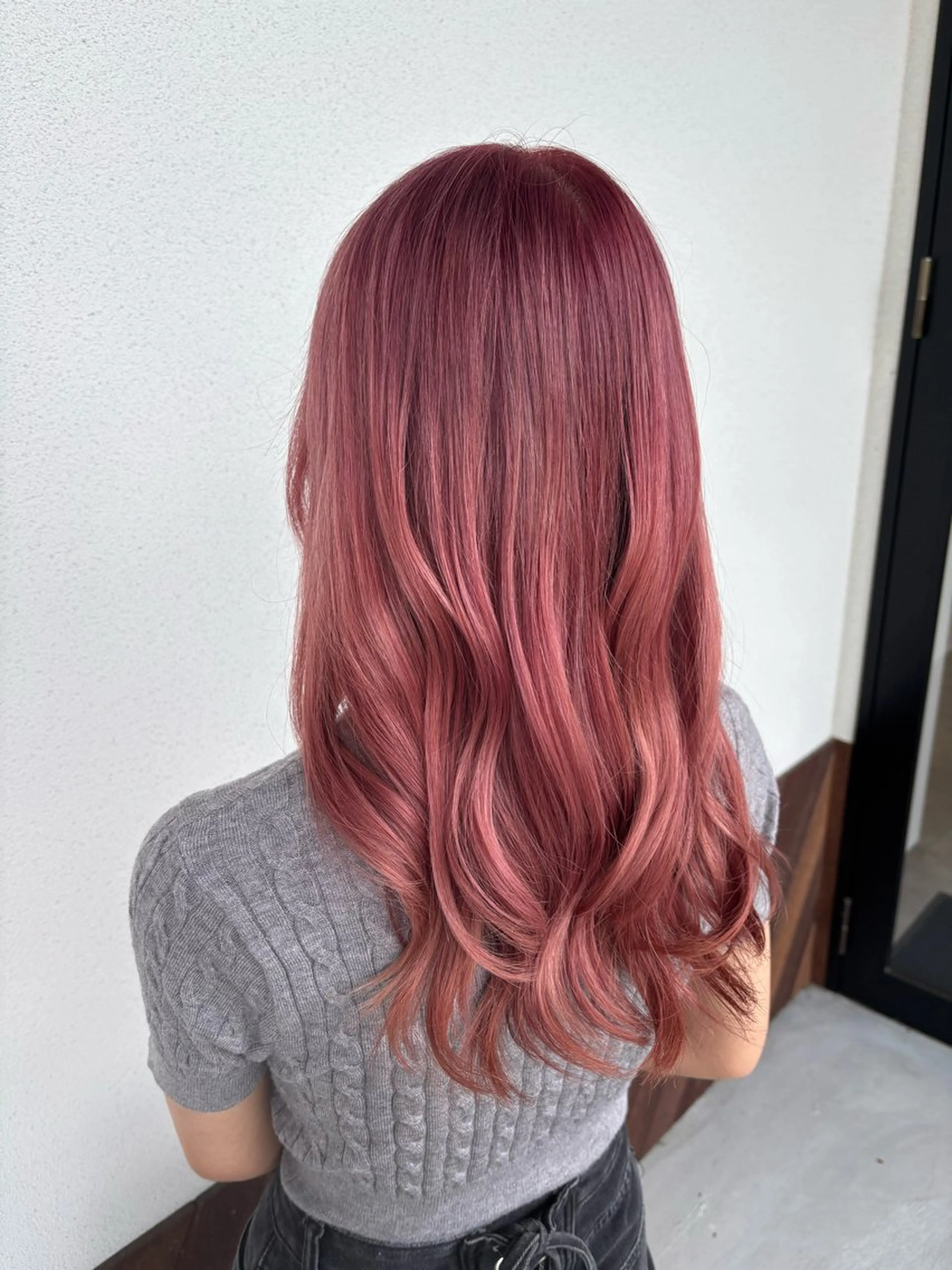 ロング ルプラボウ あいか 韓国ヘア/艶髪のヘアスタイル