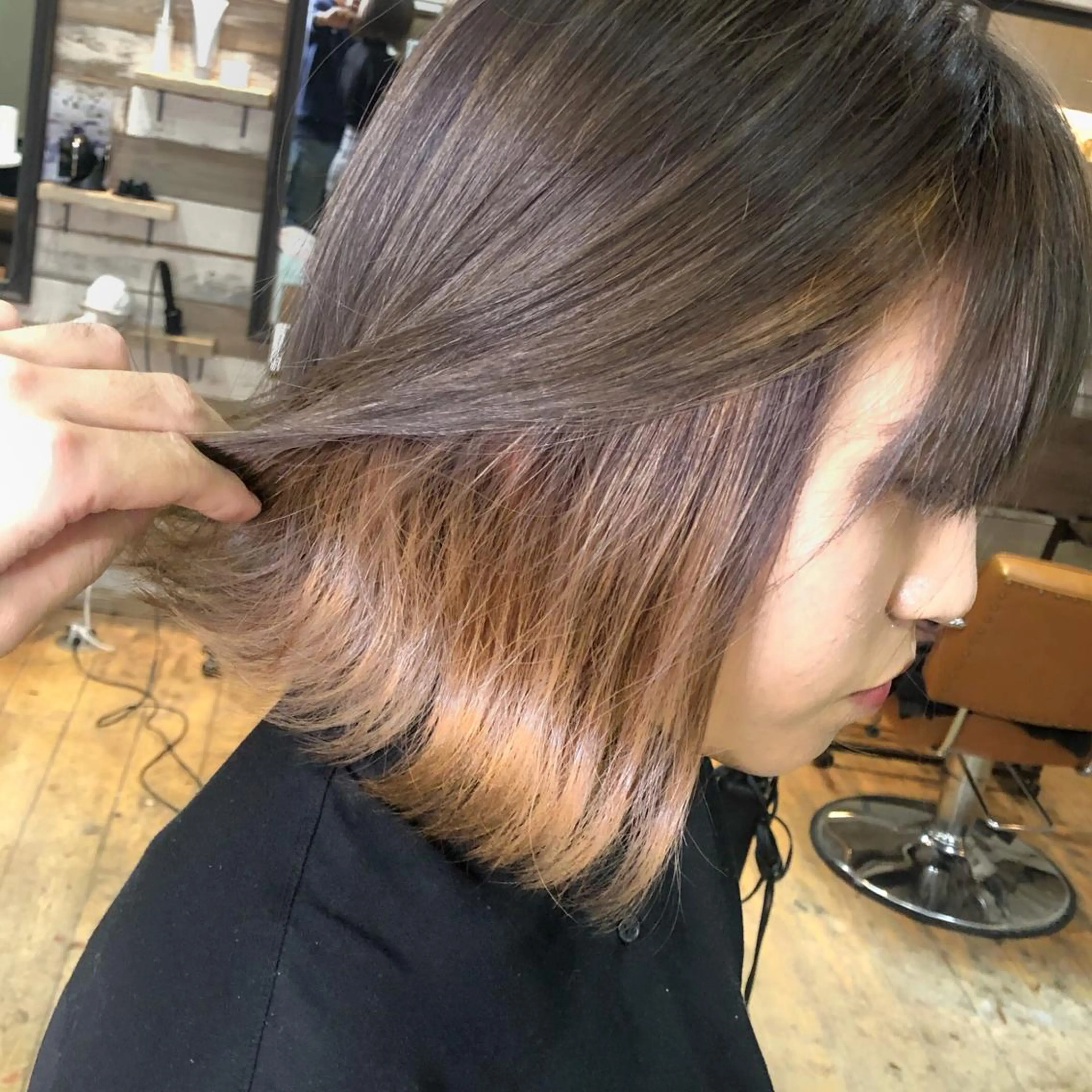 カラー ハイトーンカラー 🍬Rinka🍬のヘアスタイル