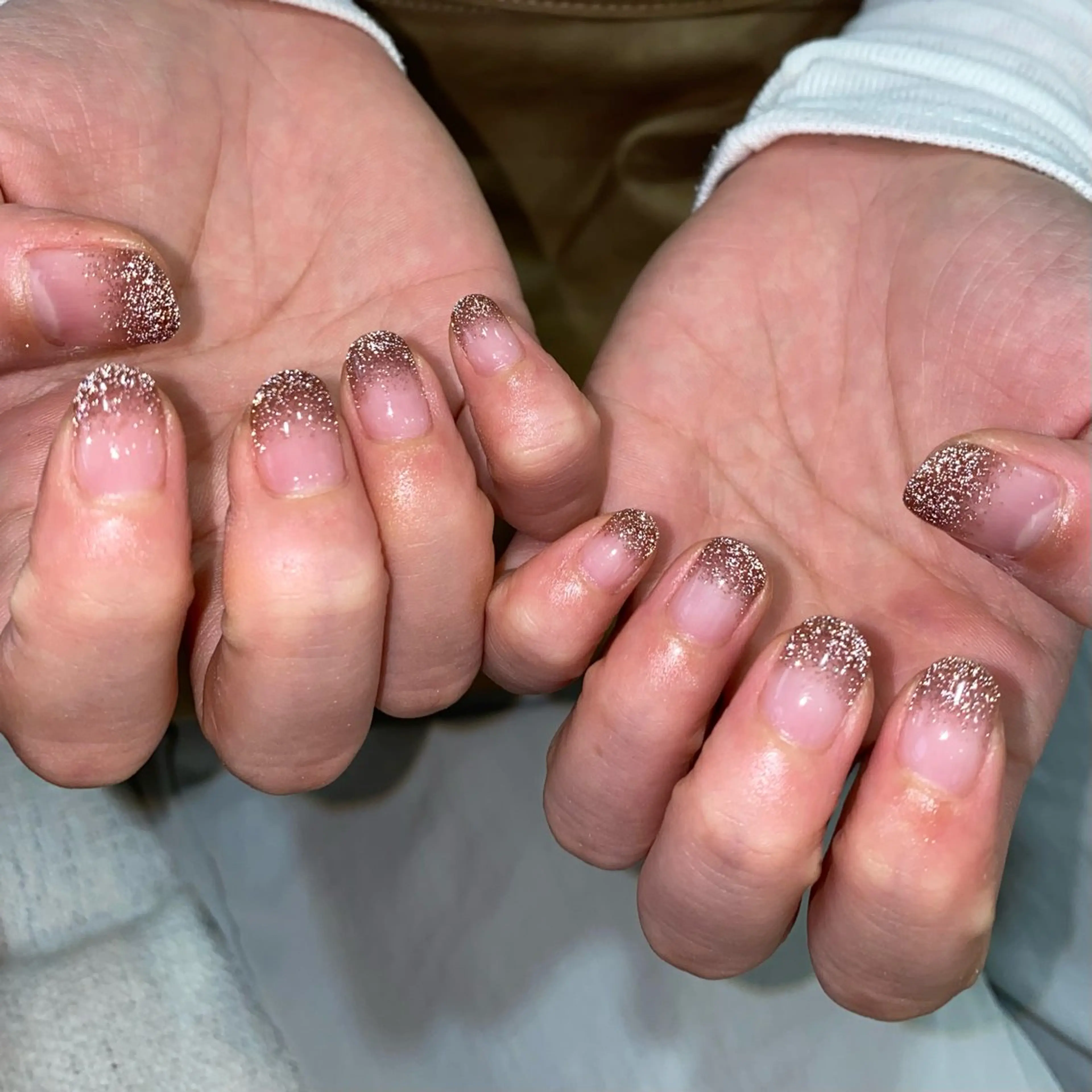 ネイル フラッシュネイル グラデーション pro.m mekumiのネイルデザイン