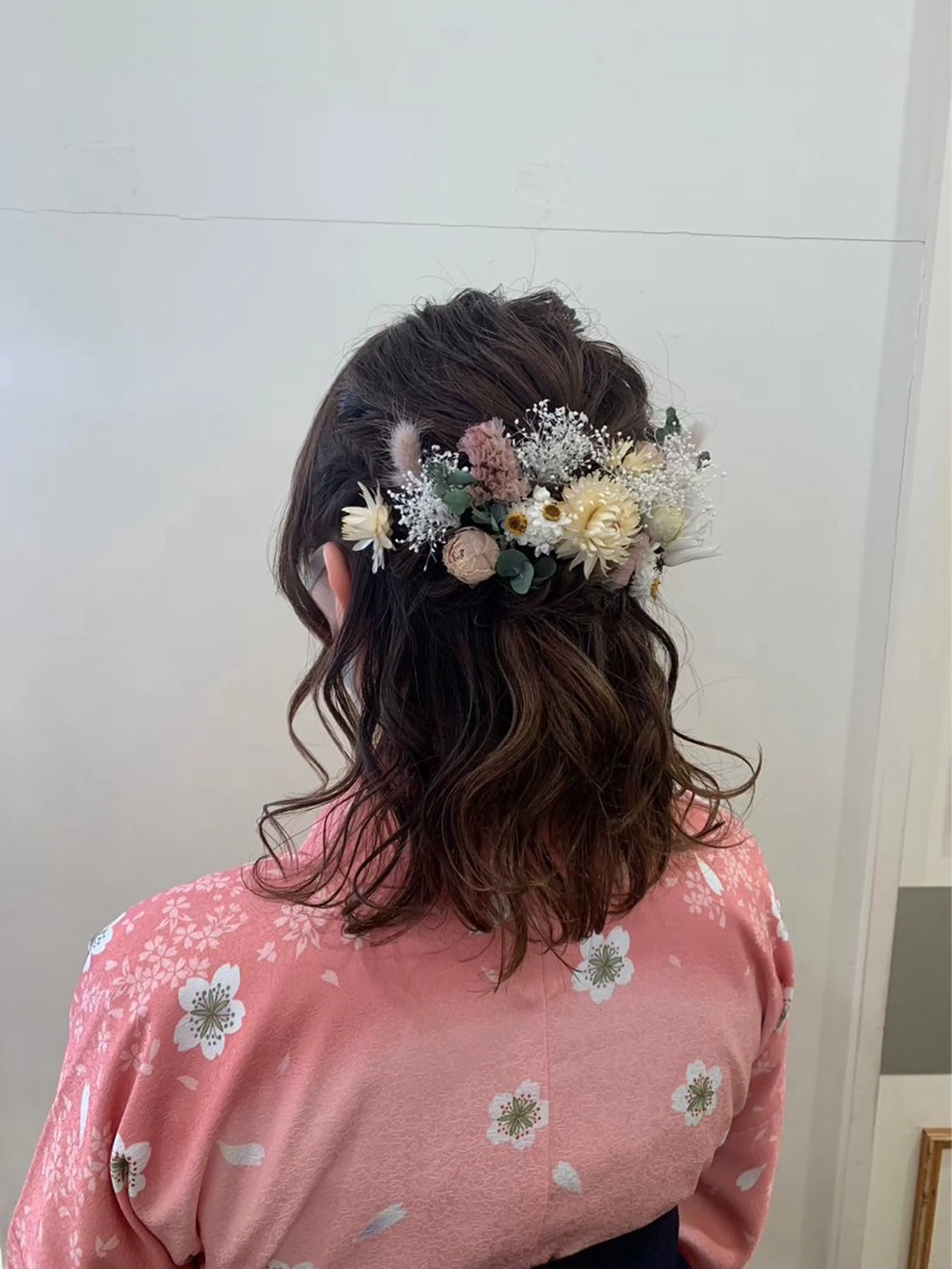 セミロング ヘアアレンジ メンズカット/ニュア ンスパーマkaitoのヘアスタイル