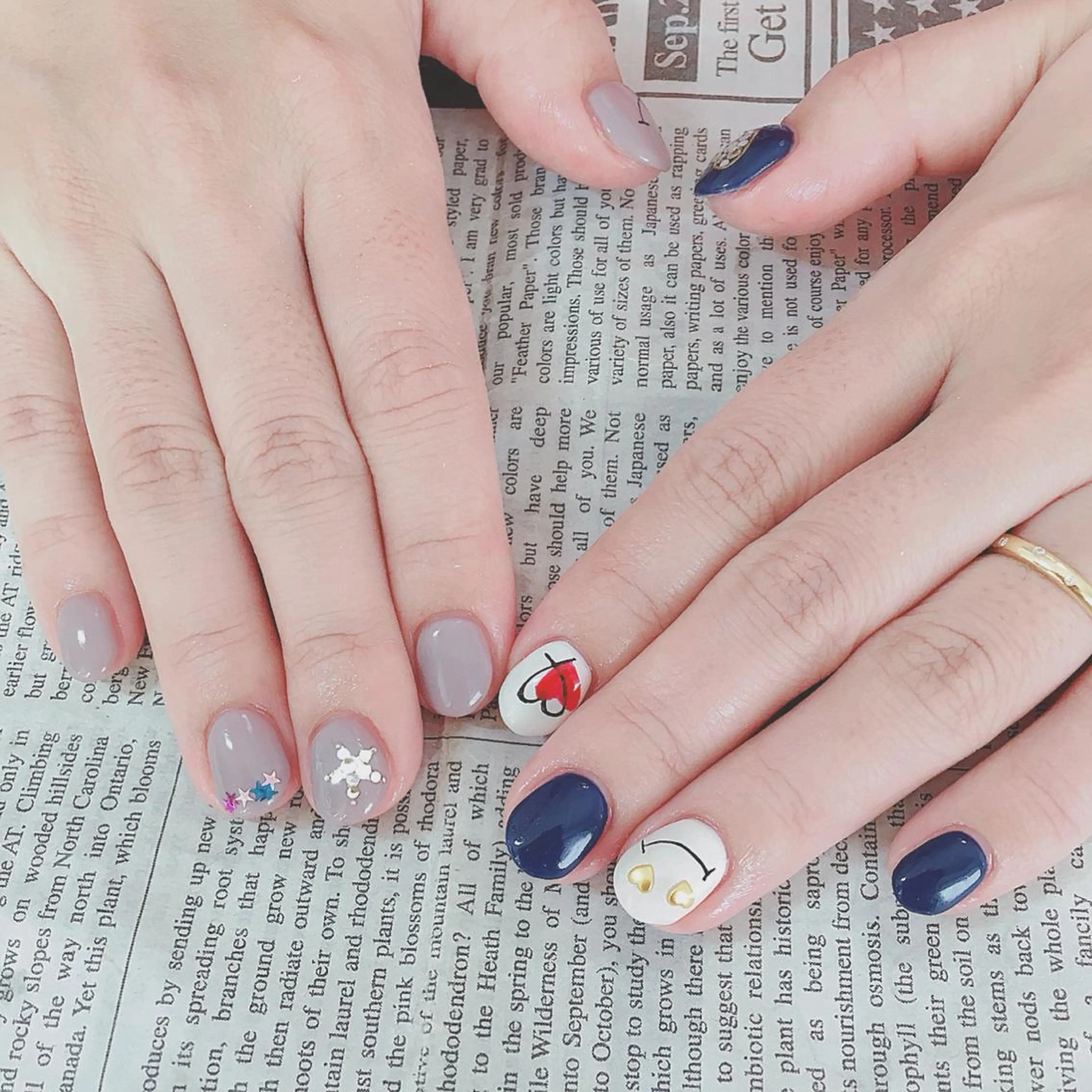 ネイル ハンドネイル ハンドケア 森山 舞のネイルデザイン