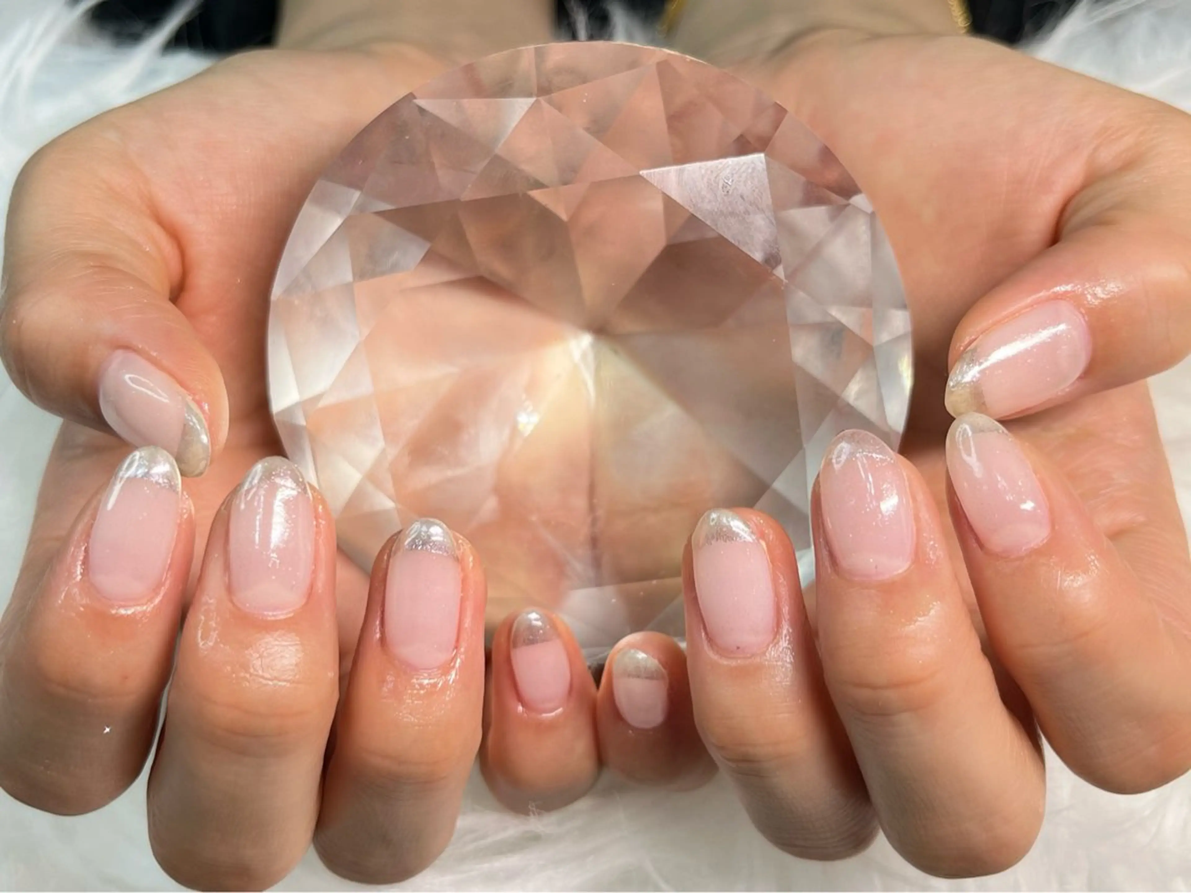 ネイル アートネイル マグネットネイル ニュアンスネイル ワンカラーネイル シンプルネイル プライベートサロン N's Nailのネイルデザイン