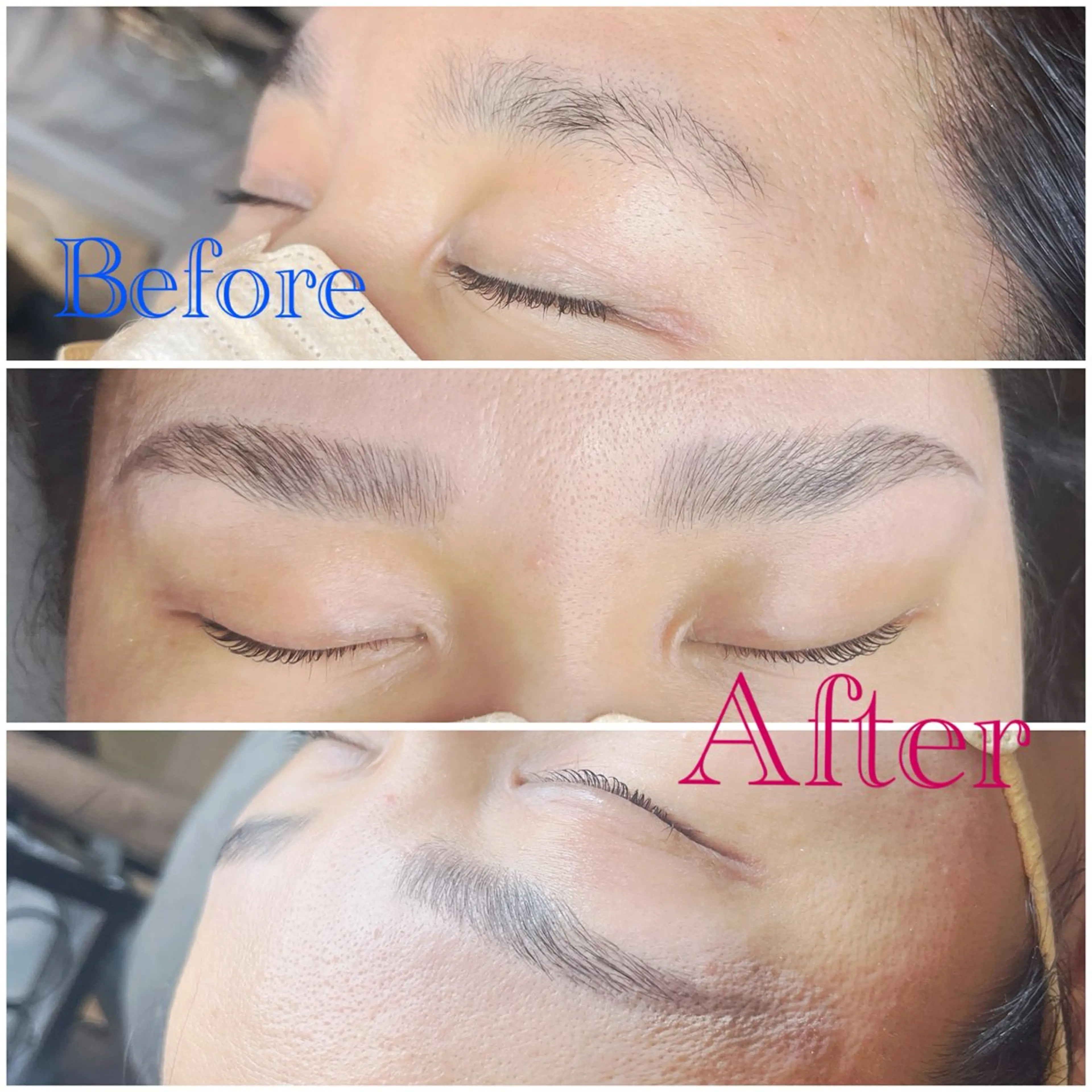 アイブロウ Tanemoto NAKATAのマツエク・マツパデザイン