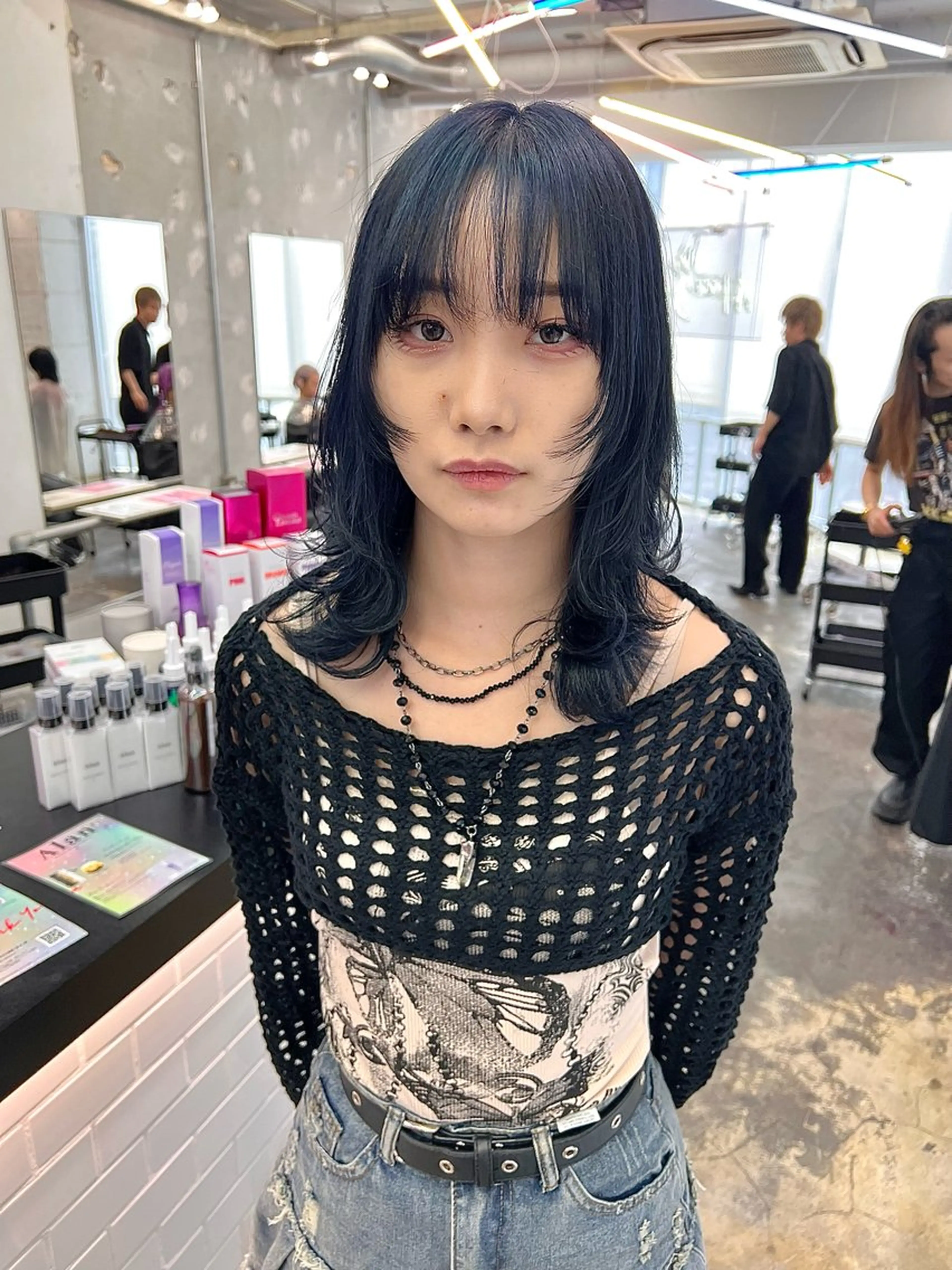 ロング カラー ヘアアレンジ カット ヘアカラー トリートメント ヘアセット 🐺ウルフの神🐺 /カラー/けいすけのヘアスタイル