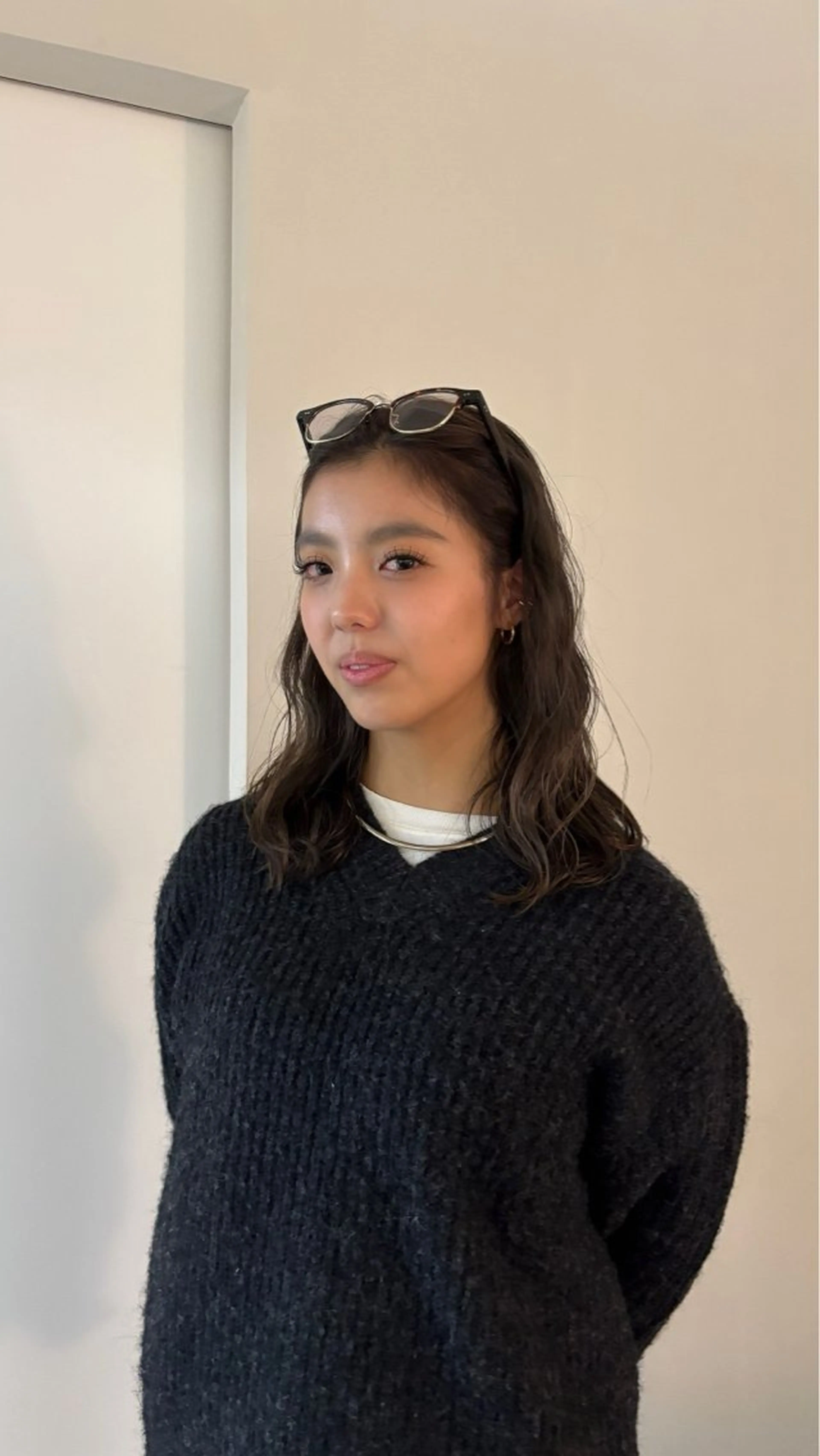 セミロング Ren /北堀江のヘアスタイル