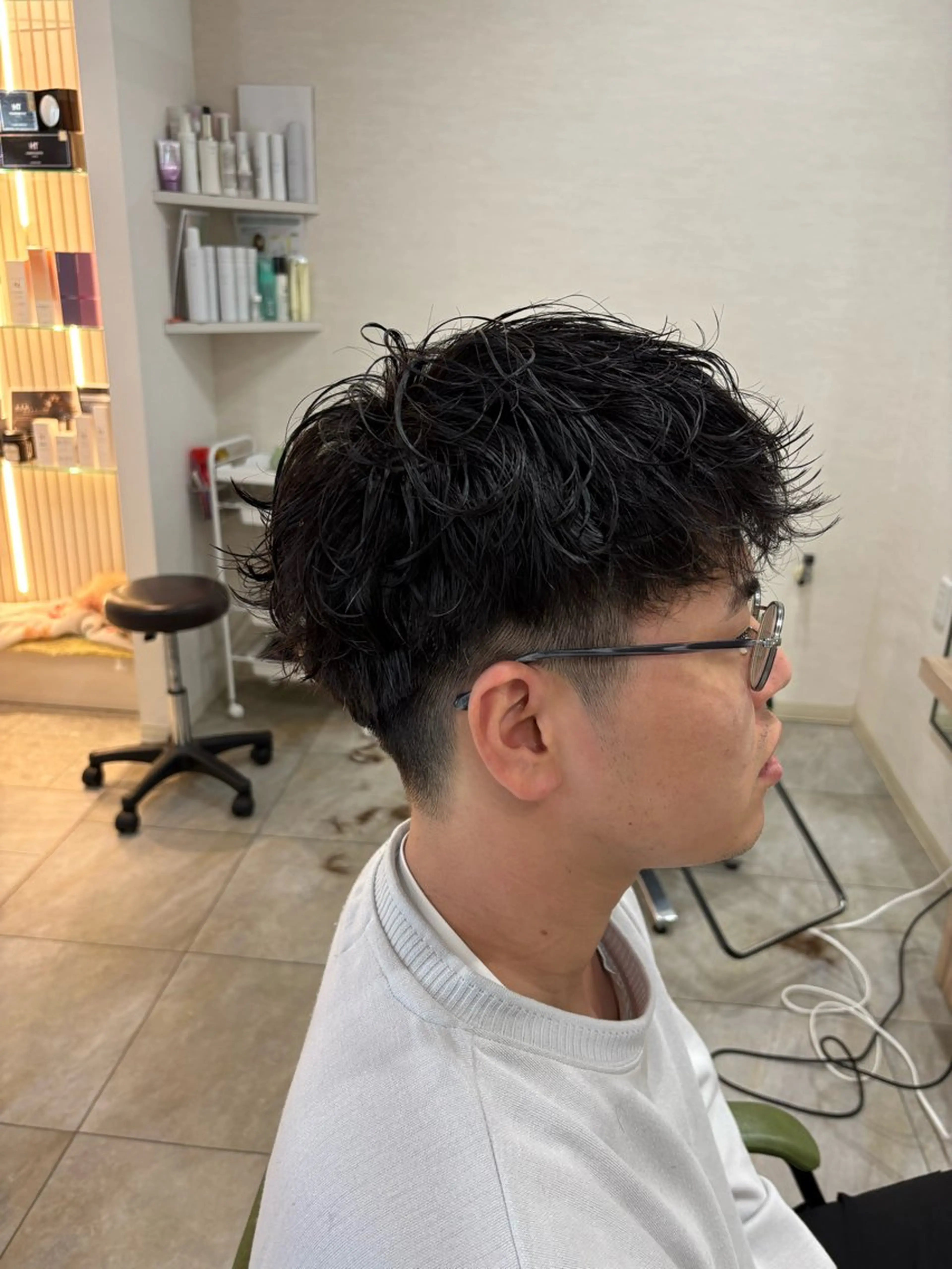 パーマ OluOlu (オルオル)布川恭大のヘアスタイル