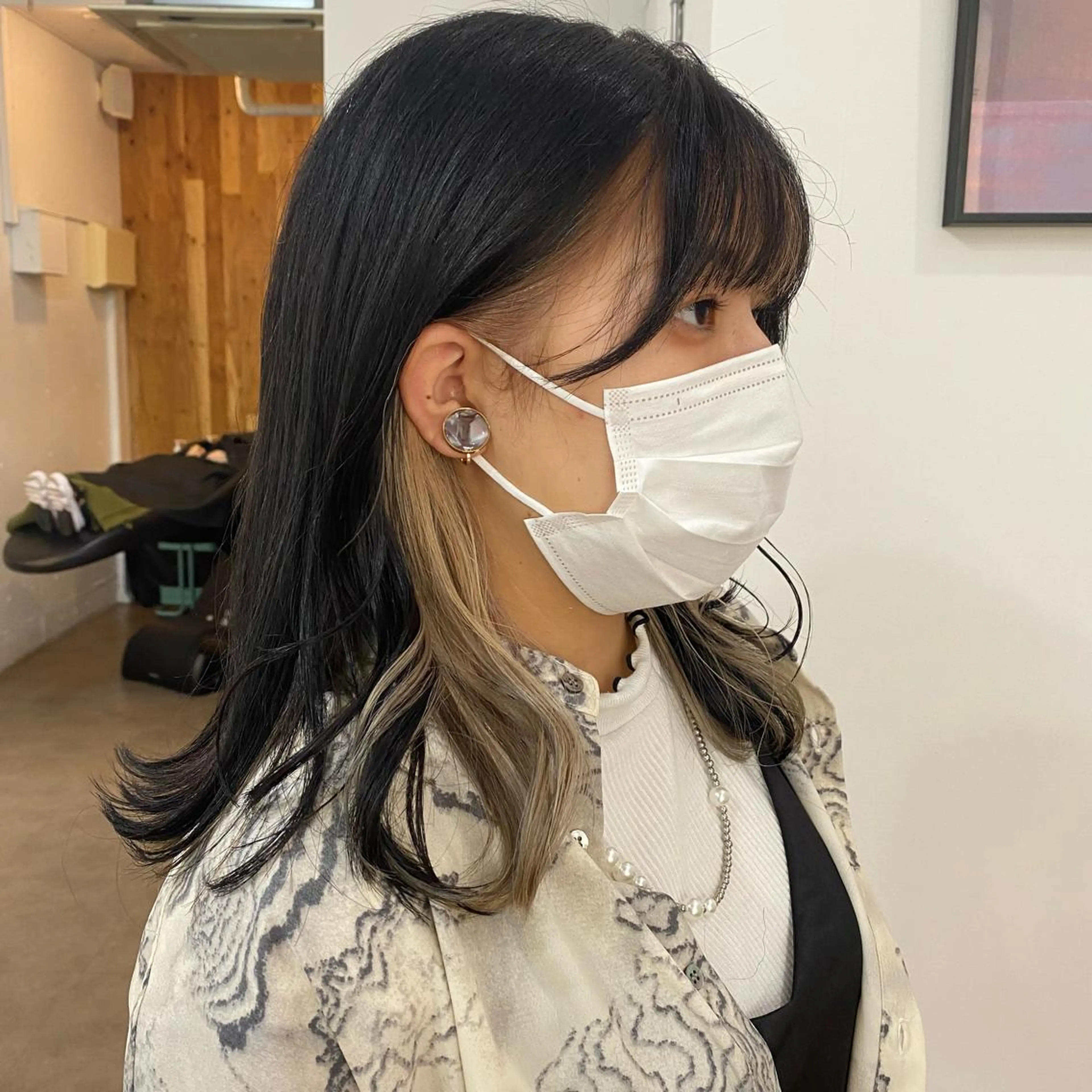 ミディアム カラー 🪭risa 暖色/レイヤー🪭のヘアスタイル