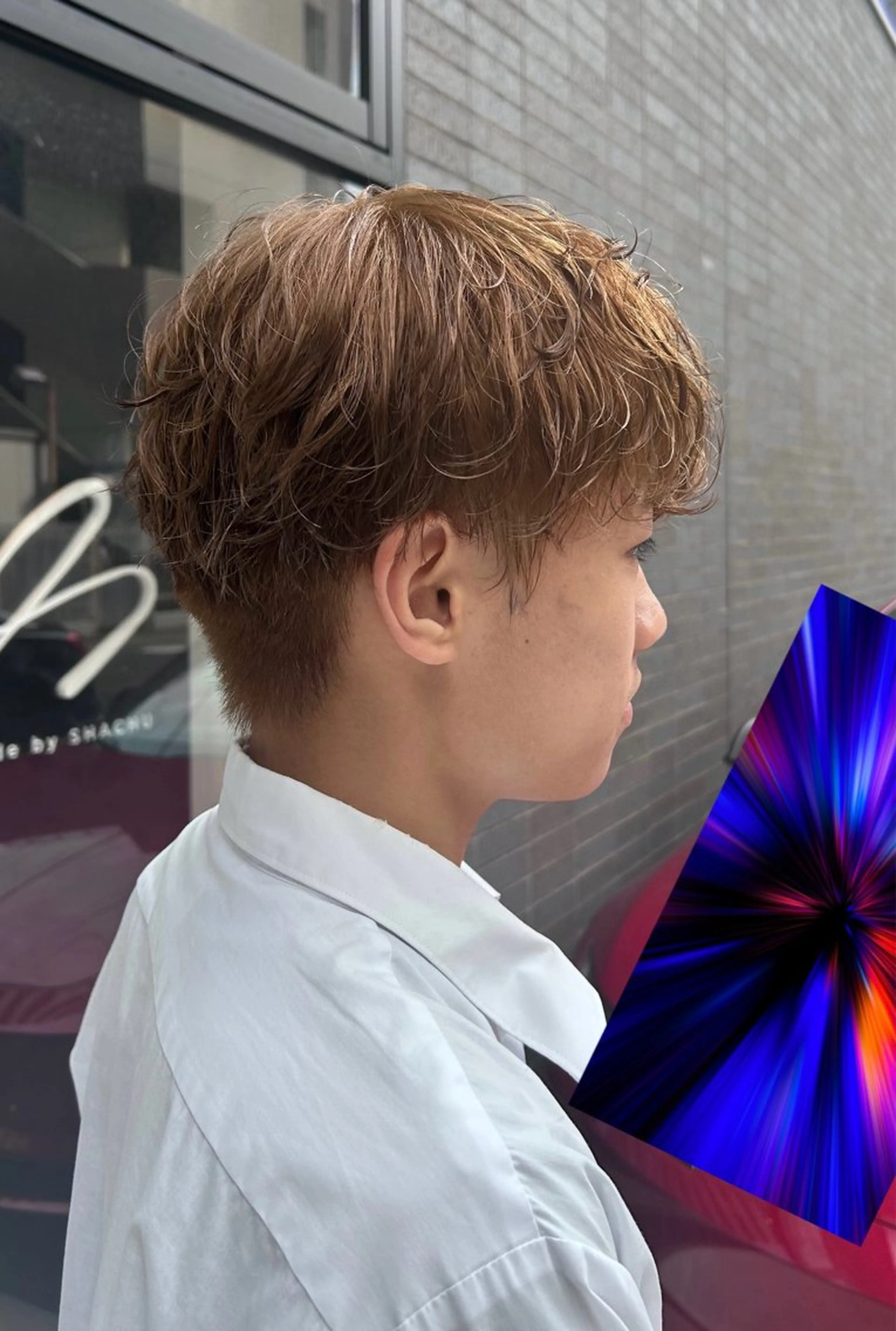 カラー メンズ メンズブリーチ ブリーチ ダブルカラー ブリーチなしカラー 似合わせカット🌿 【シン】のヘアスタイル