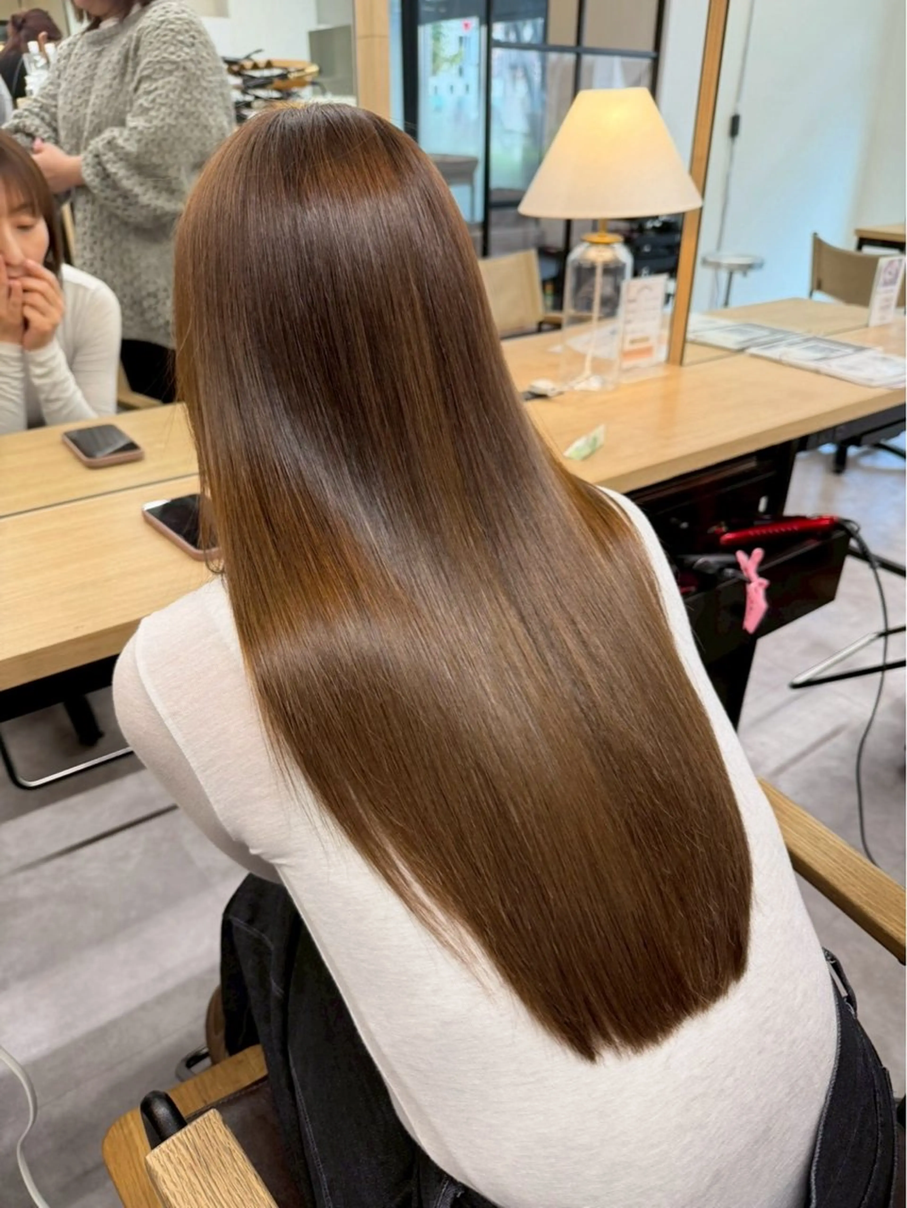 ロング 髪質改善 京谷 日向のヘアスタイル