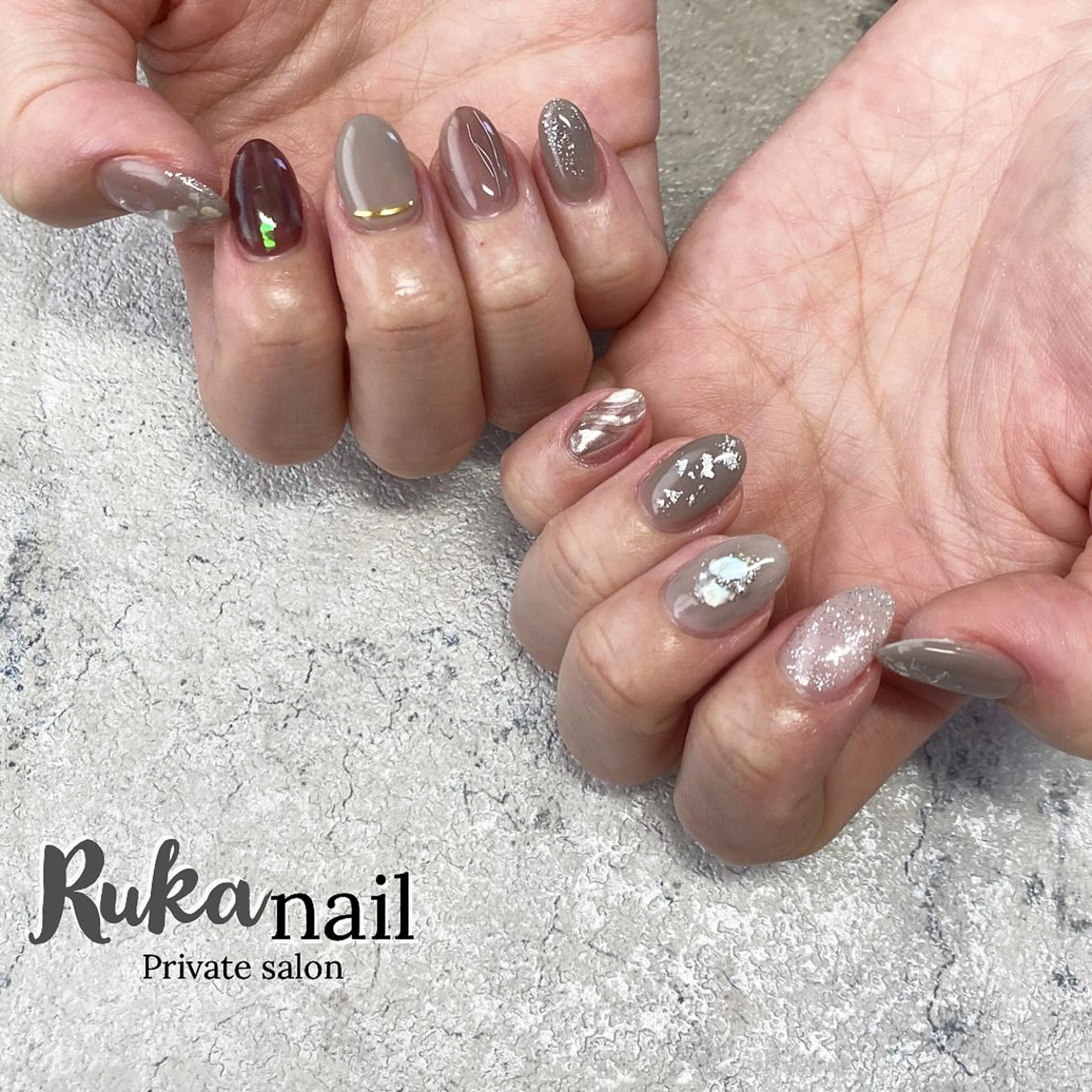 ネイル Ruka nail 【ﾙｶ ﾈｲﾙ】のネイルデザイン