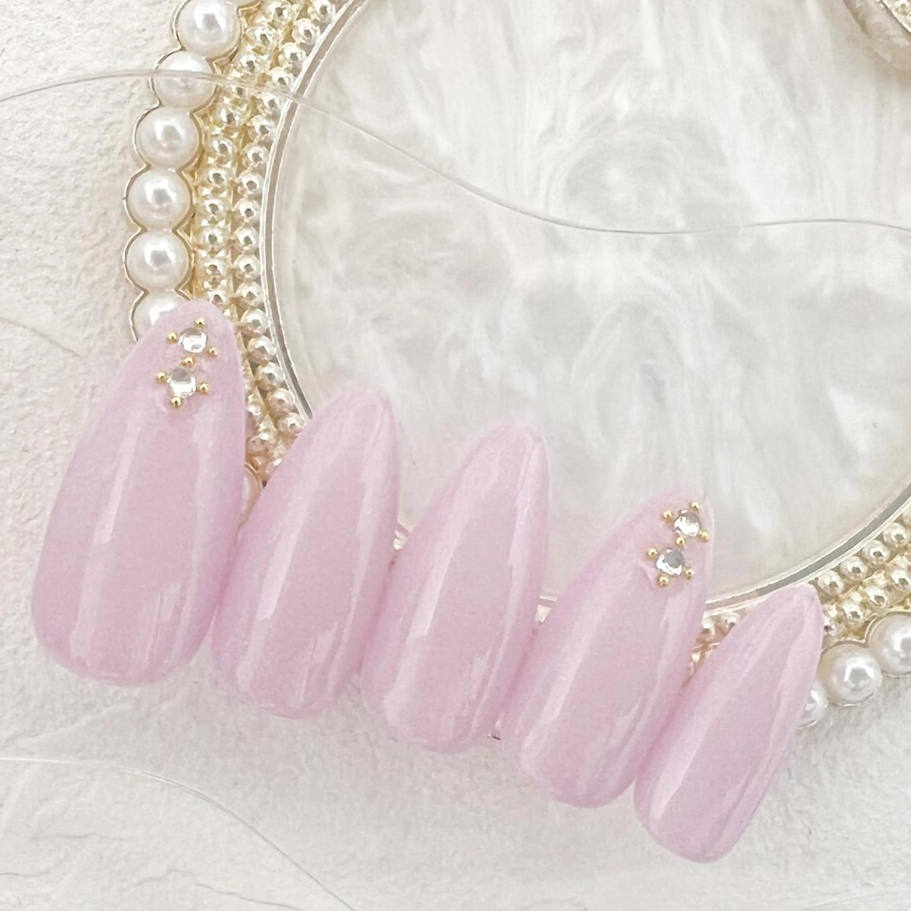 ネイル オフィスネイル シンプルネイル rouse nail RISATOのネイルデザイン