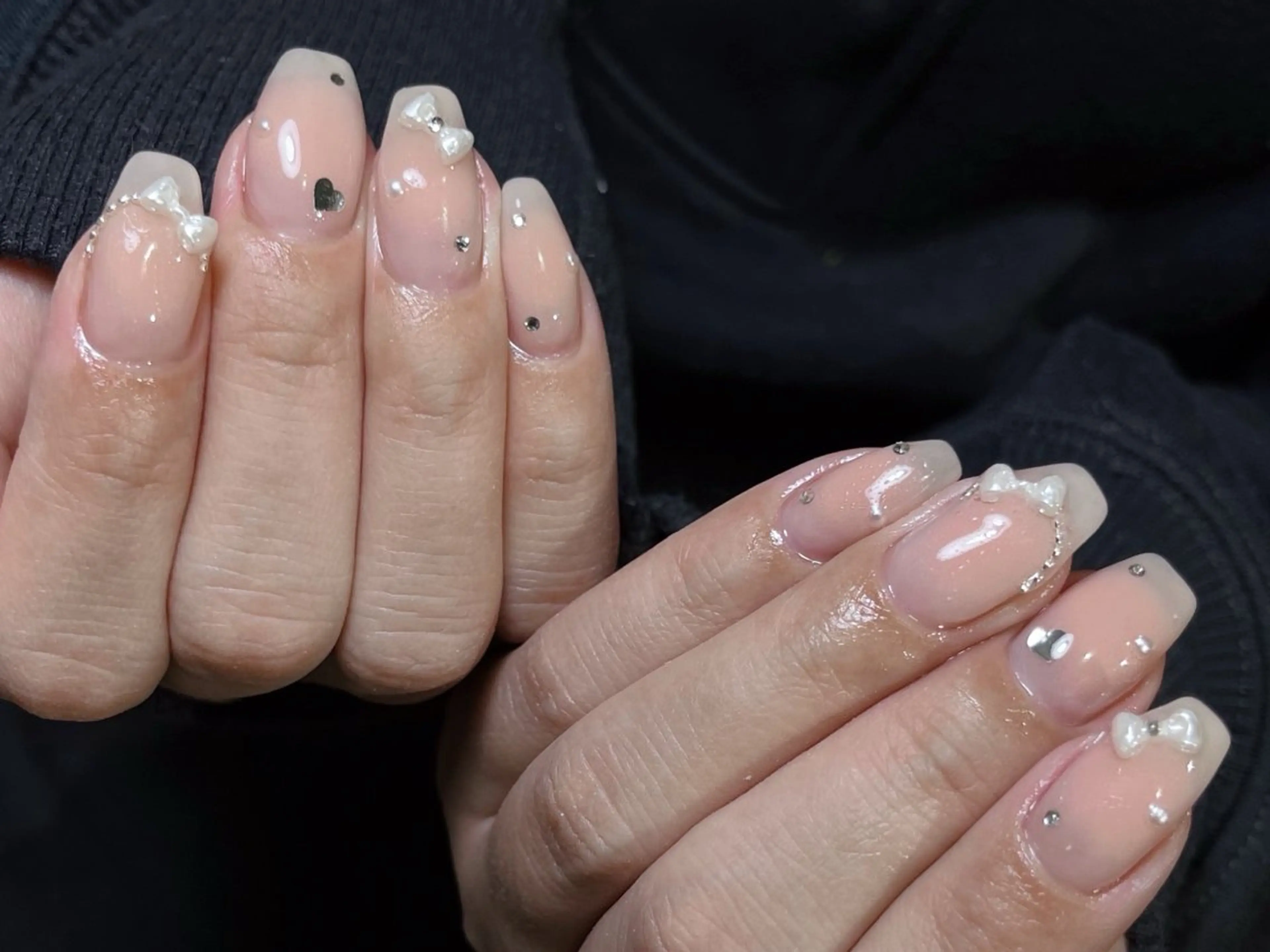 ネイル ハンドネイル ハンドケア nail salon kukuna所属・ワンホン/韓国 nail 大阪アメ村のネイルデザイン