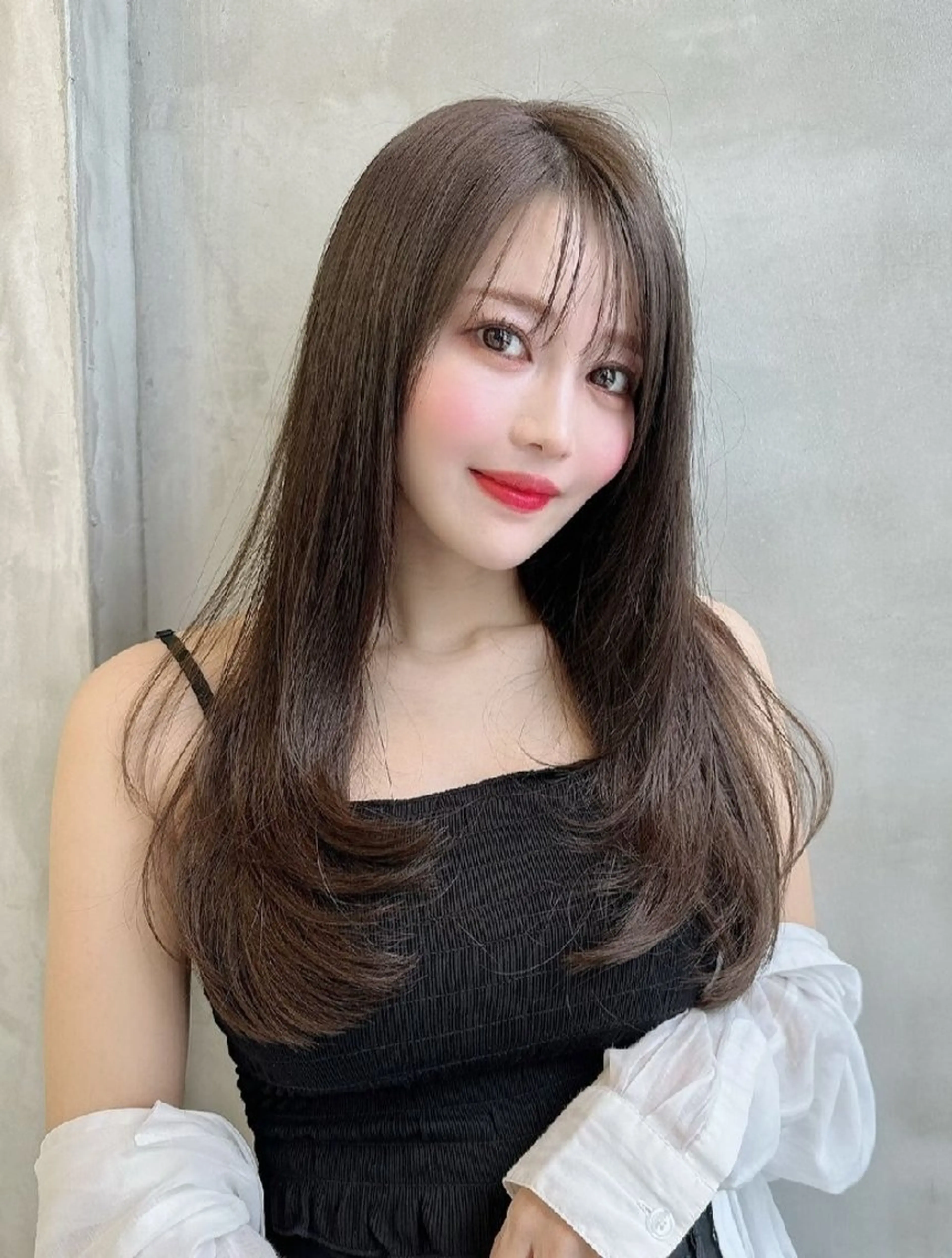 ロング カット ヘアカラー トリートメント あかね☆ヘアアレンジ /ボブ/縮毛矯正のヘアスタイル