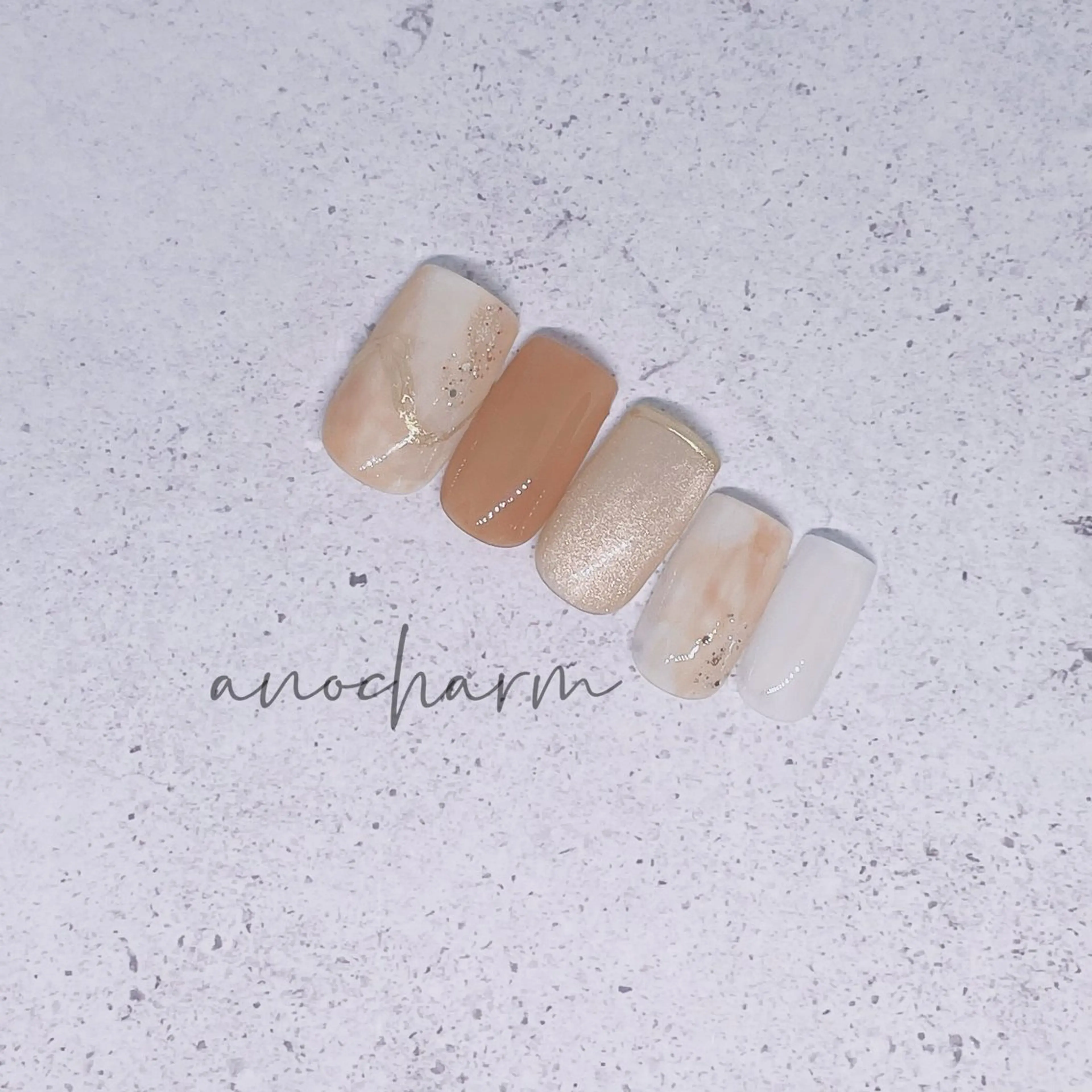 ネイル ハンドネイル anocharm _annaのマツエク・マツパデザイン