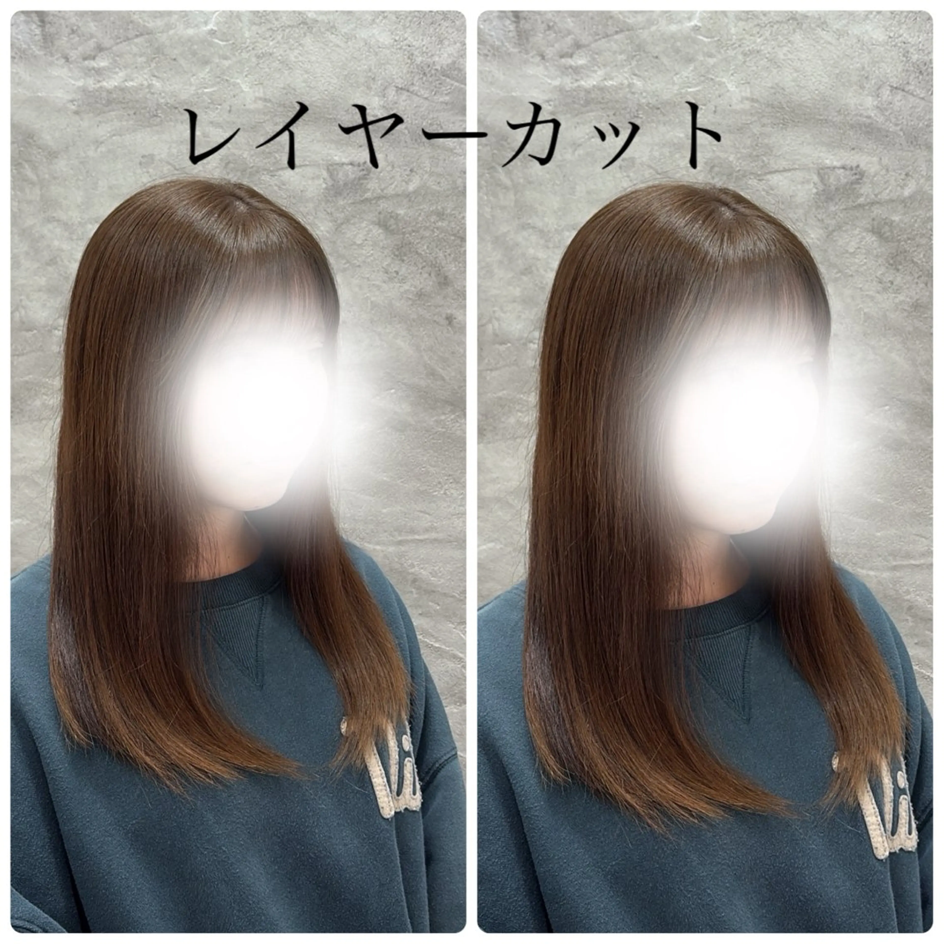 ミディアム カット ルプラボウ/ 内藤ほのか/艶カラーのヘアスタイル