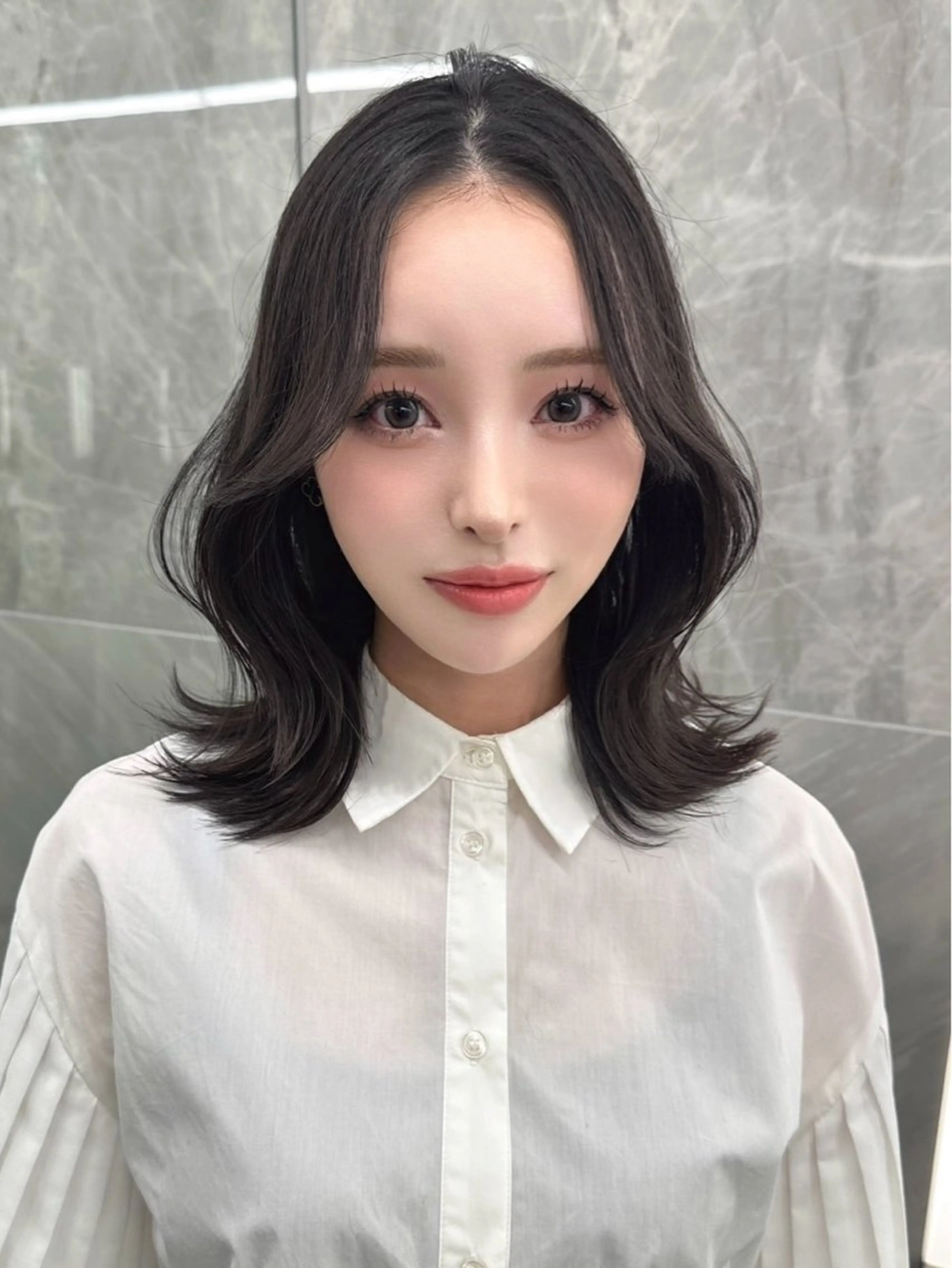 ミディアム MAEULナゴヤ マウルナゴヤのヘアスタイル