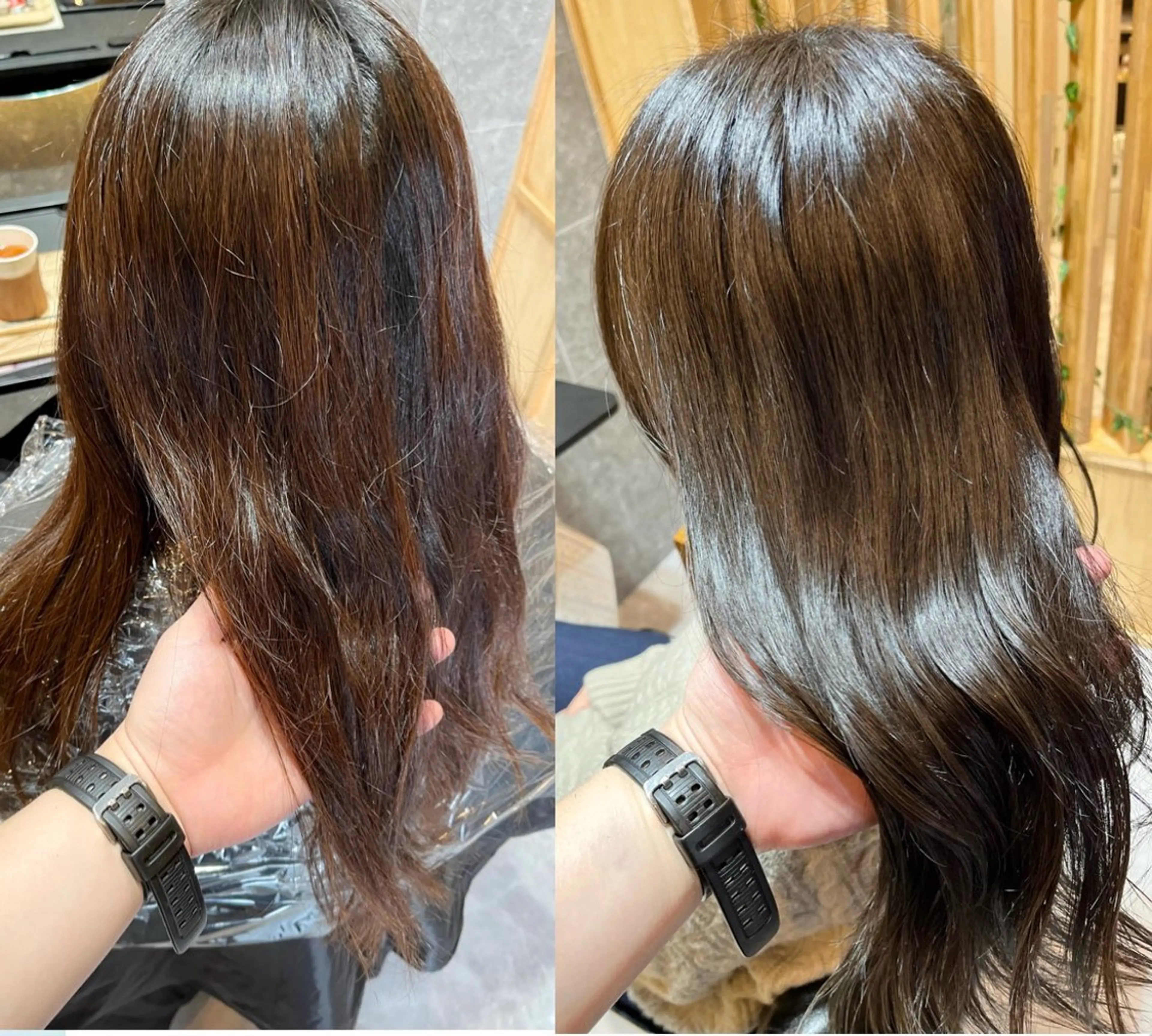 髪質改善プレミアムカラーエステ＋カットの写真