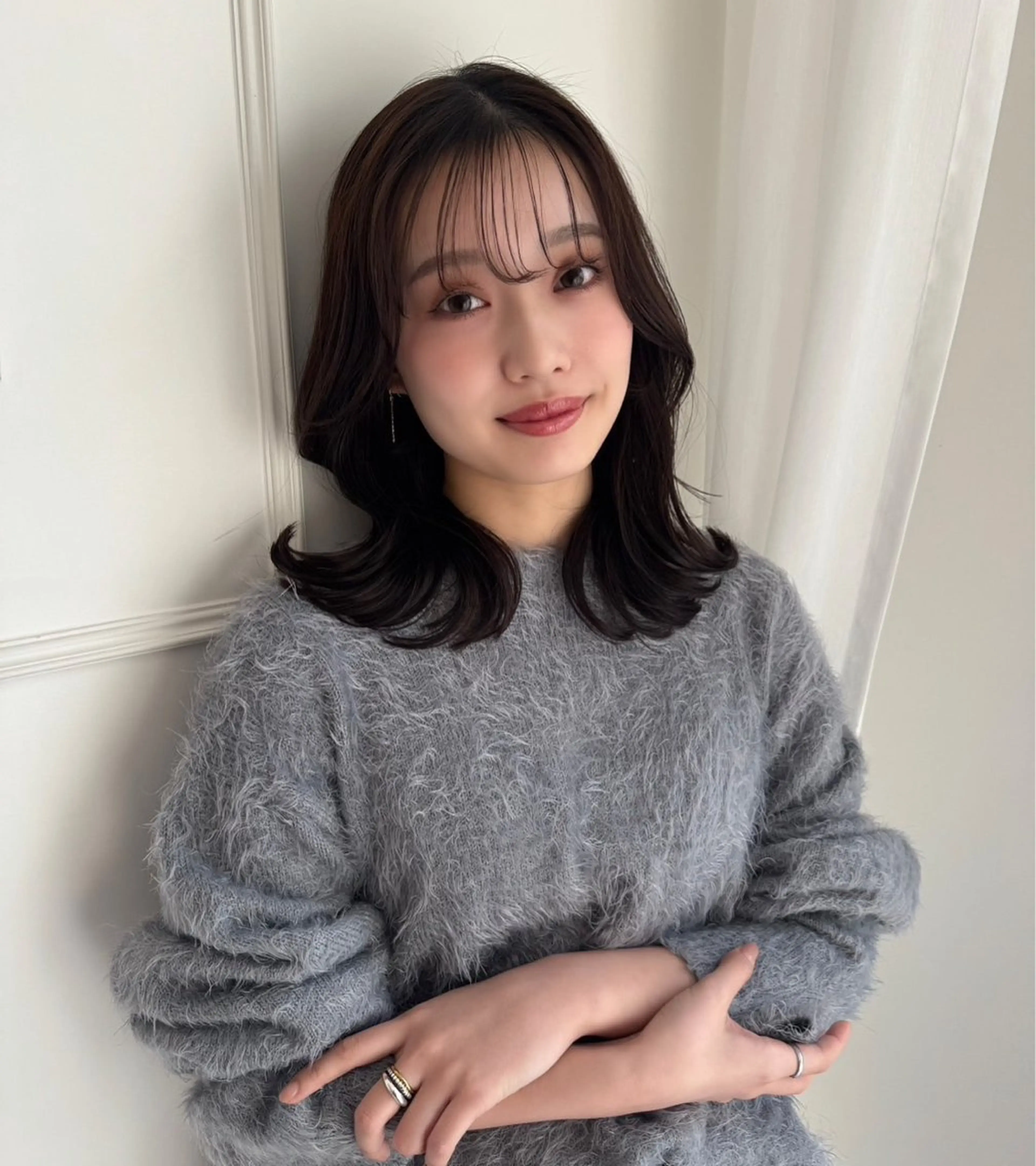 ロング カラー カット ヘアカラー ParveMix🍀 藤原愛未のヘアスタイル