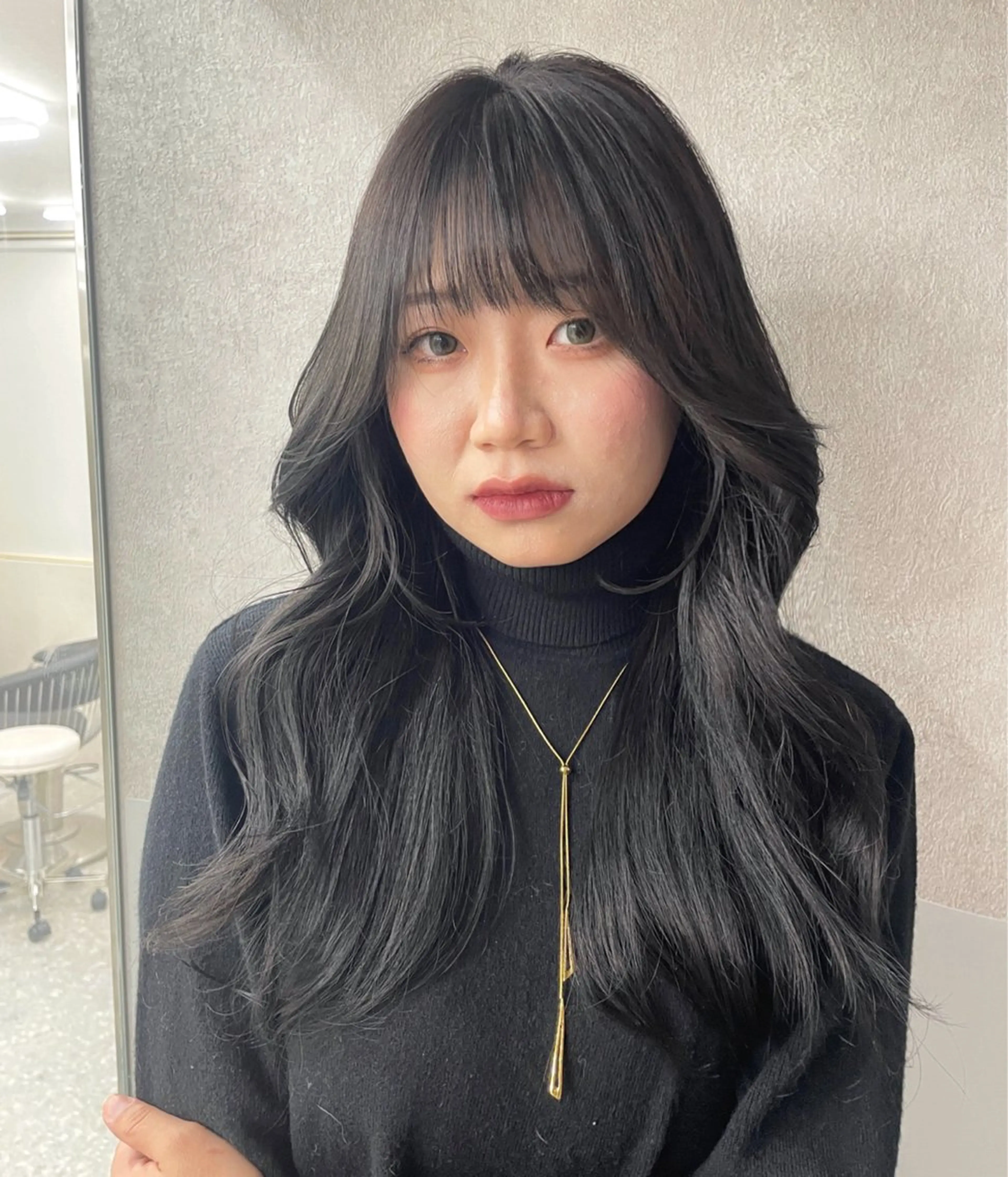 ロング カラー 韓国ヘア/レイヤー Londエレンのヘアスタイル