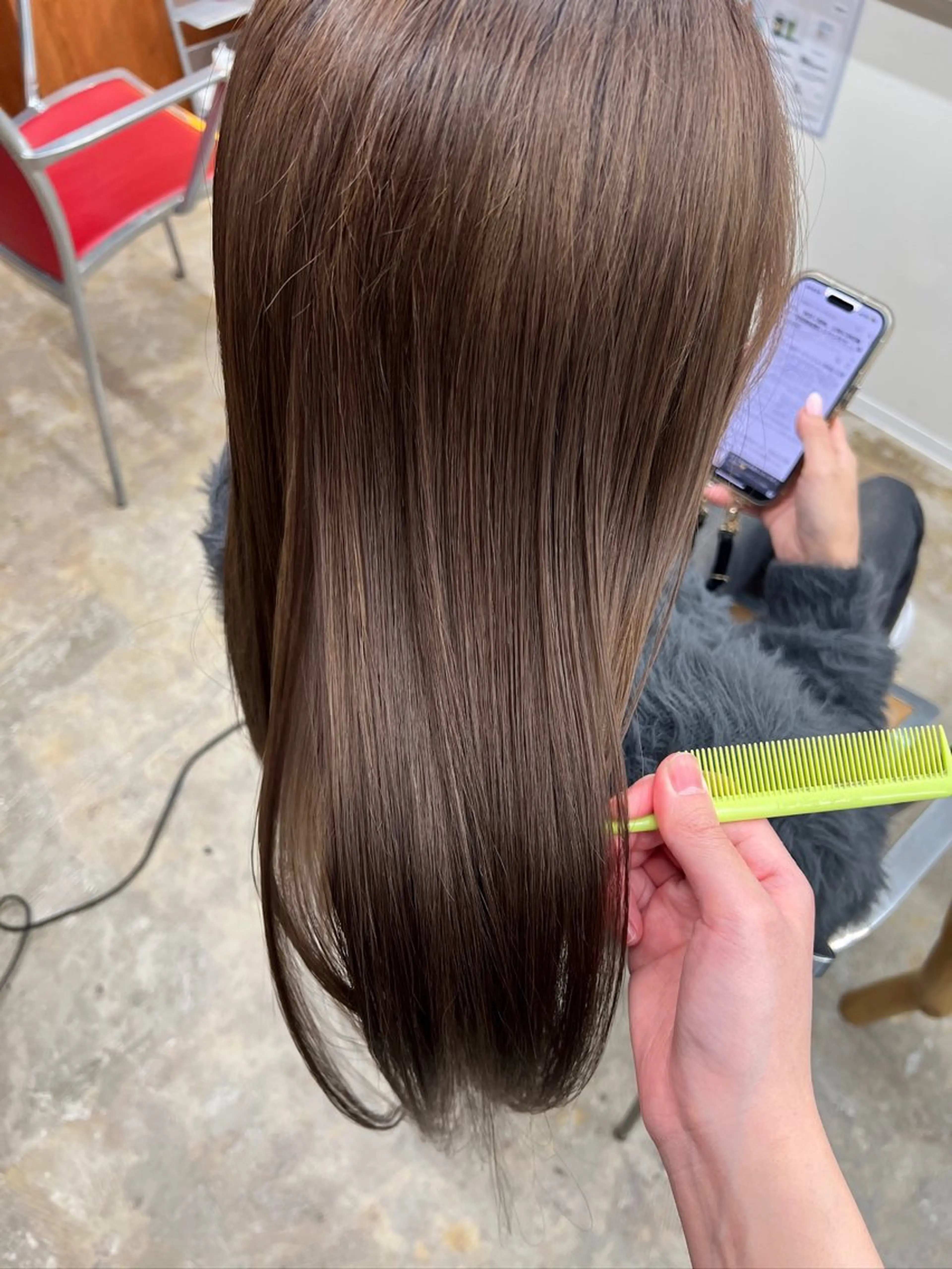 【全頭ブリーチ&カラー】+口コミで1stepトリートメントの写真