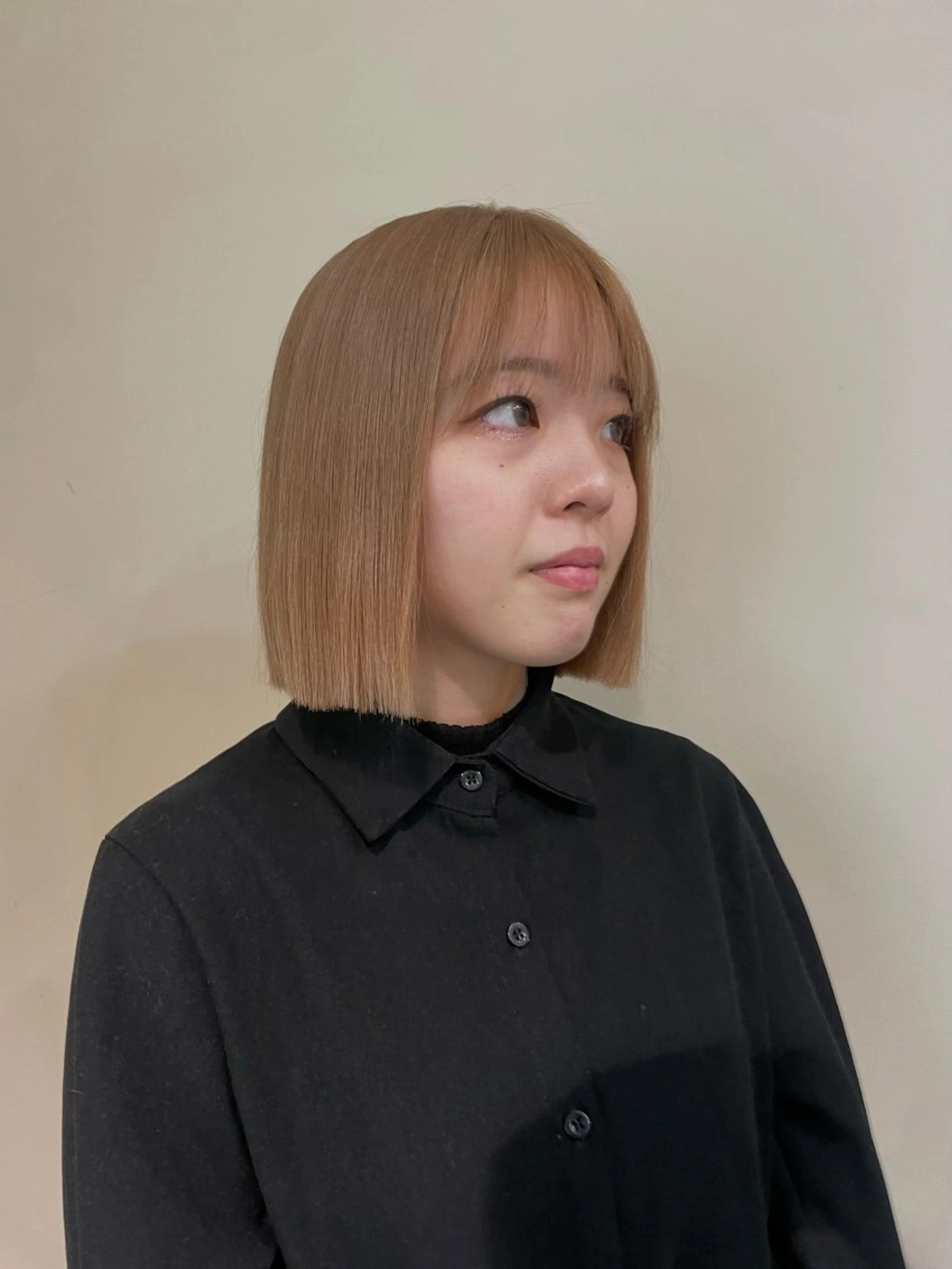 セミロング カット ヘアカラー 🐶メンズカット SYUMA🐶のヘアスタイル