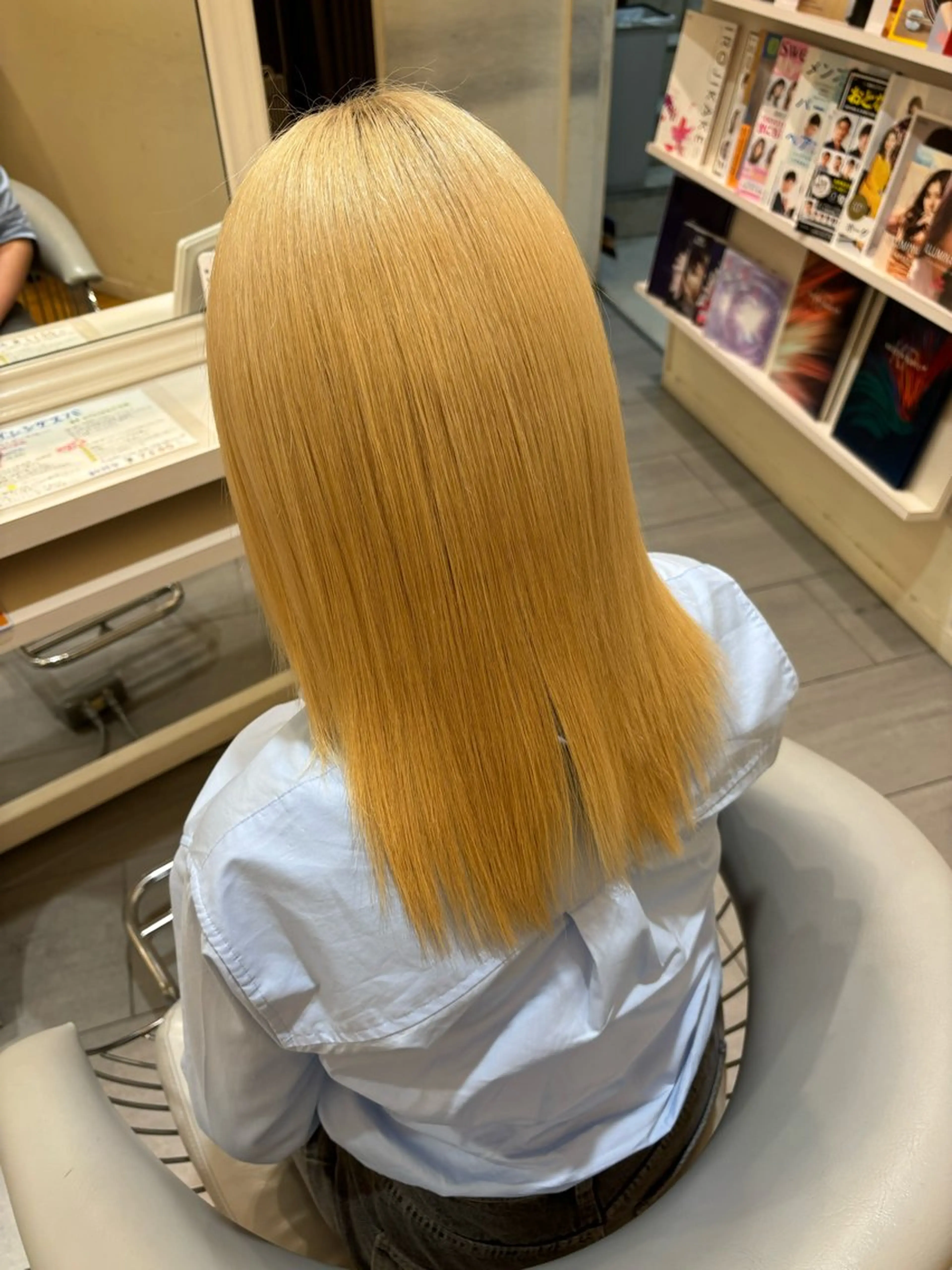 「ショート・ボブの方限定」酸性ストレートパーマ💇🏻‍♀️ダメージレスにストレートヘアにしたい方におすすめ！の写真
