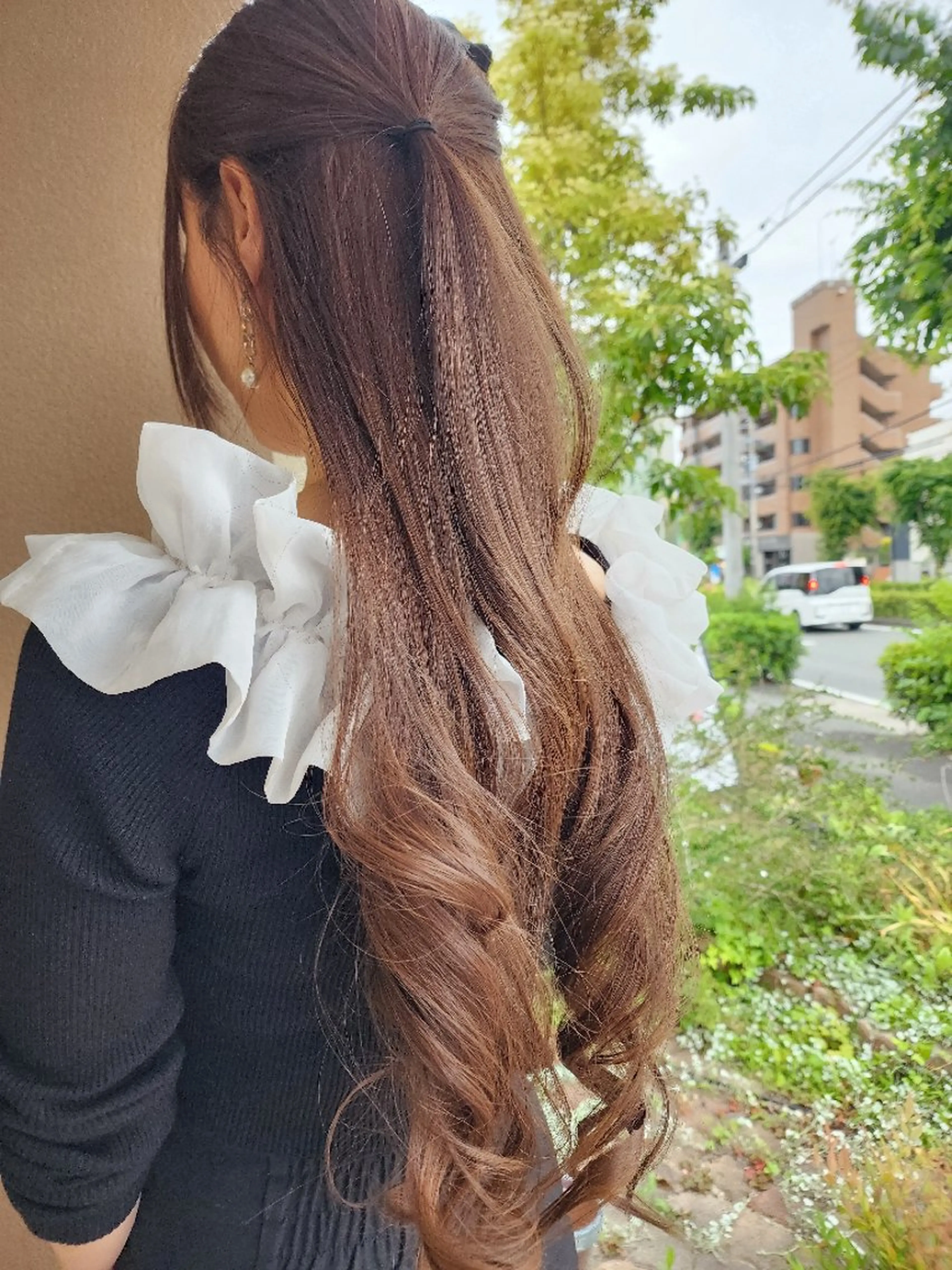 ロング カラー ベージュカラー ロング JOWIN hair design room所属・柏 康孝のヘアスタイル